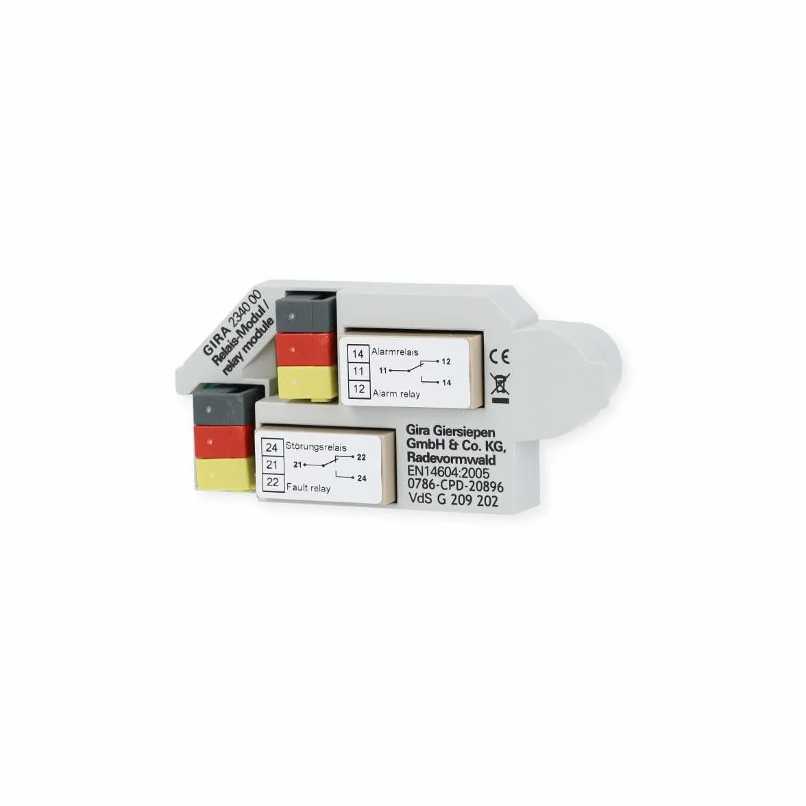 GIRA 234000 Relaismodule RWM Dual/VdS Rauchmelder