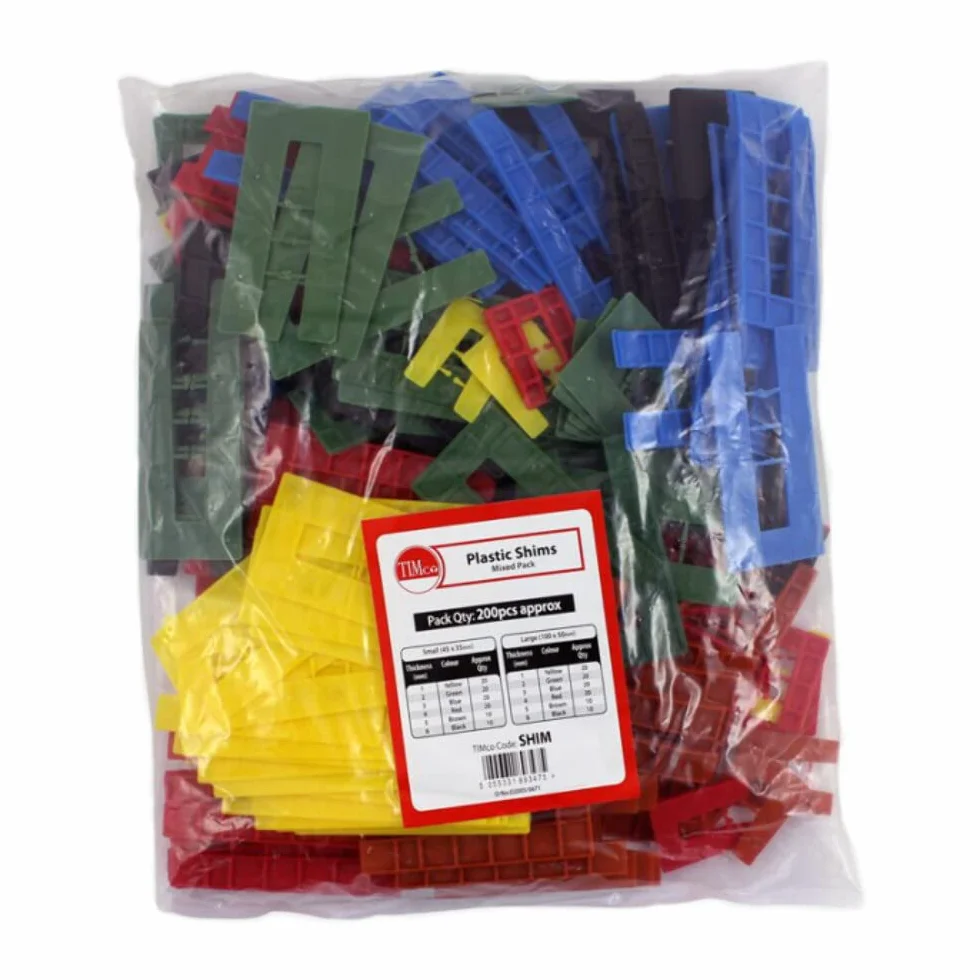 TIMco SHIM różne plastikowe miski - wielokolorowe (200 szt.)