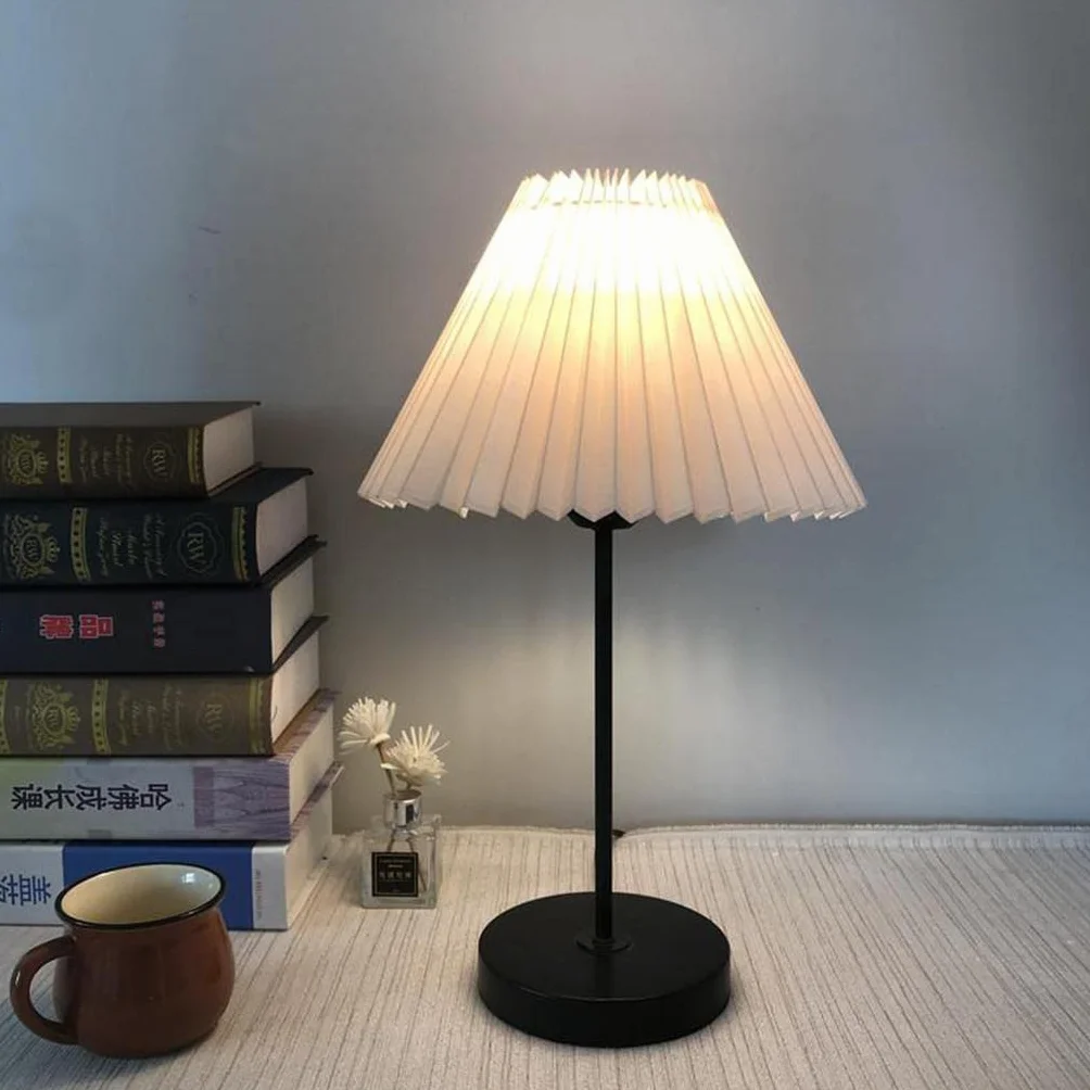 Nowoczesny abażur abażur w kształcie wachlarza osłona świetlna pyłoszczelny beżowy_28 cm