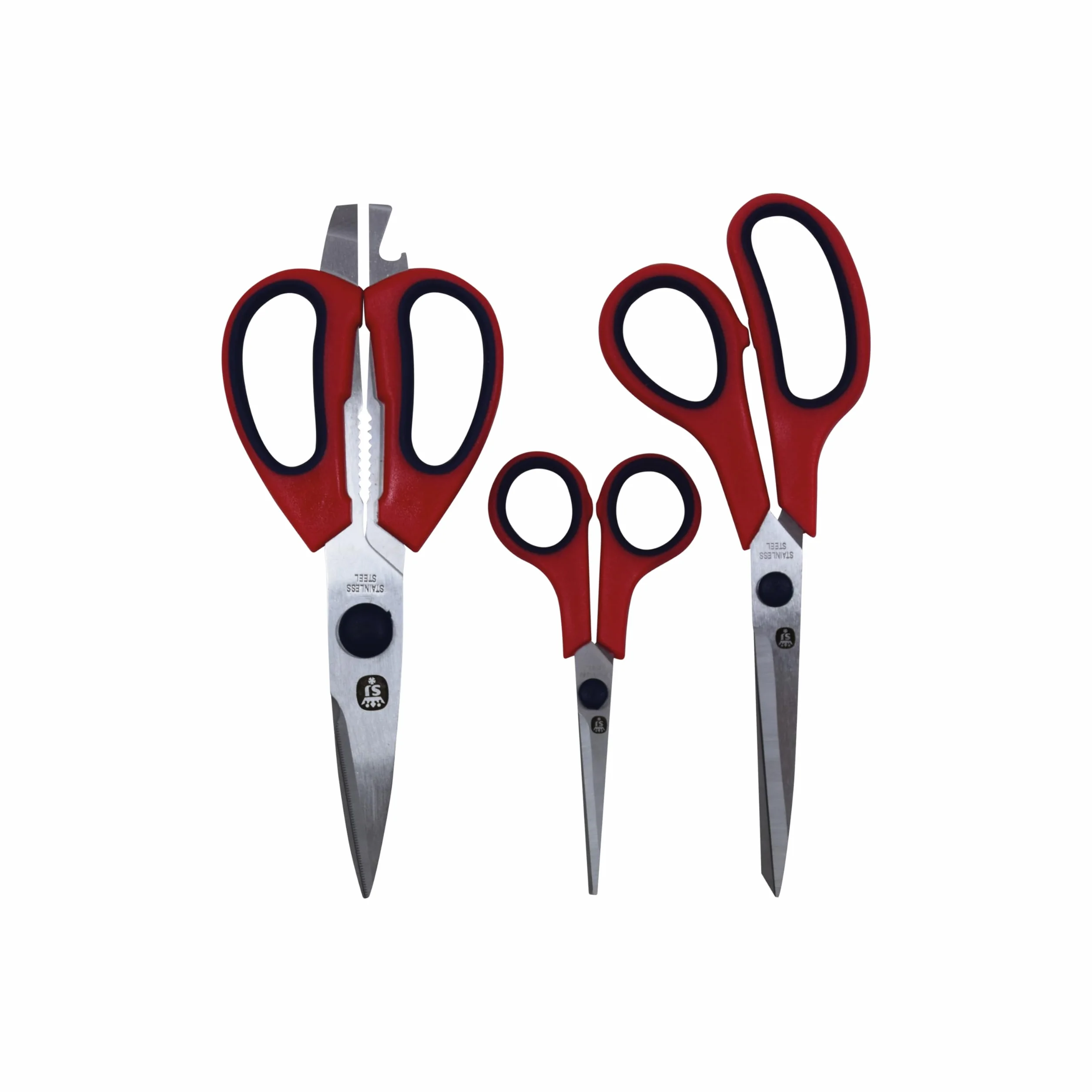 Spear & Jackson SCISSORS3PS Zestaw nożyczek, 3 sztuki