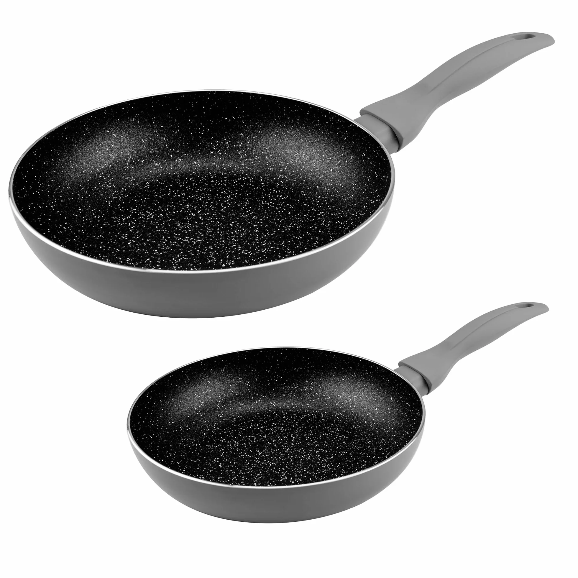 Zestaw patelni indukcyjnych 2-częściowy 20 + 28 cm z powłoką zapobiegającą przywieraniu