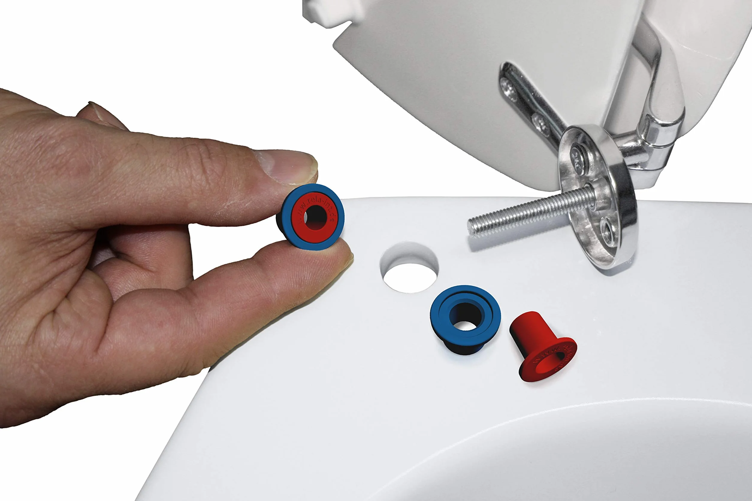 Rela Stop wkładki do deski sedesowej zapobiegające przesuwaniu (6 mm + 8 mm)