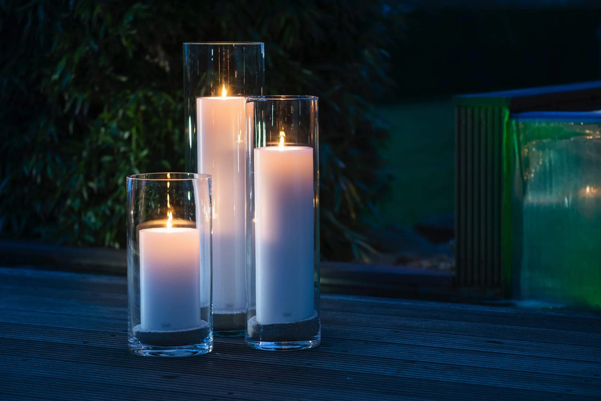 Qult Farluce Trend • Świecznik Na Podgrzewacze W Kształcie Świecy • Świeca Z Tworzywa Sztucznego • Tealight Z Wkładem Na Podgrzewacze • W Zestawie Świeczka
