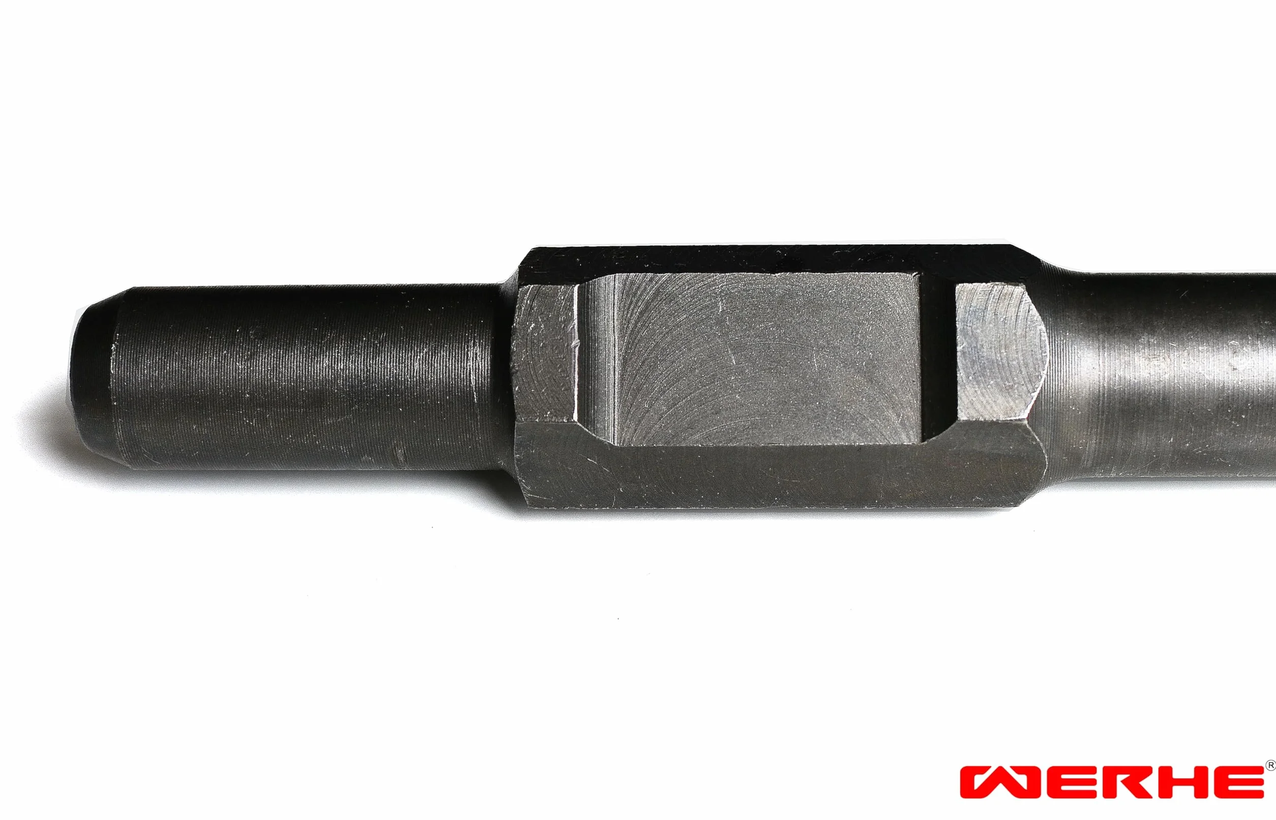 WERHE profesjonalne dłuto łopatkowe SDS 50 x 410 mm sześciokątne gniazdo sześciokątne 30 mm płaskie do młota rozbiórkowego