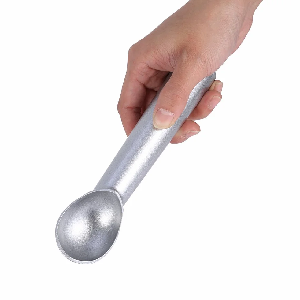Stainless Steel Ice Cream Scoop Ergonomic Mini Metal Ice Cream Scoop Cookie Dough and Frozen Yoghurt
