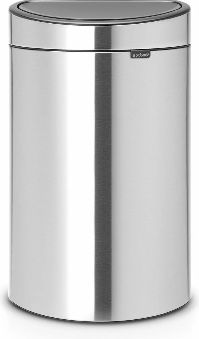 Brabantia Kosz Touch Bin do segregacji, 10 + 23L, Stal Matowa/F.P.P