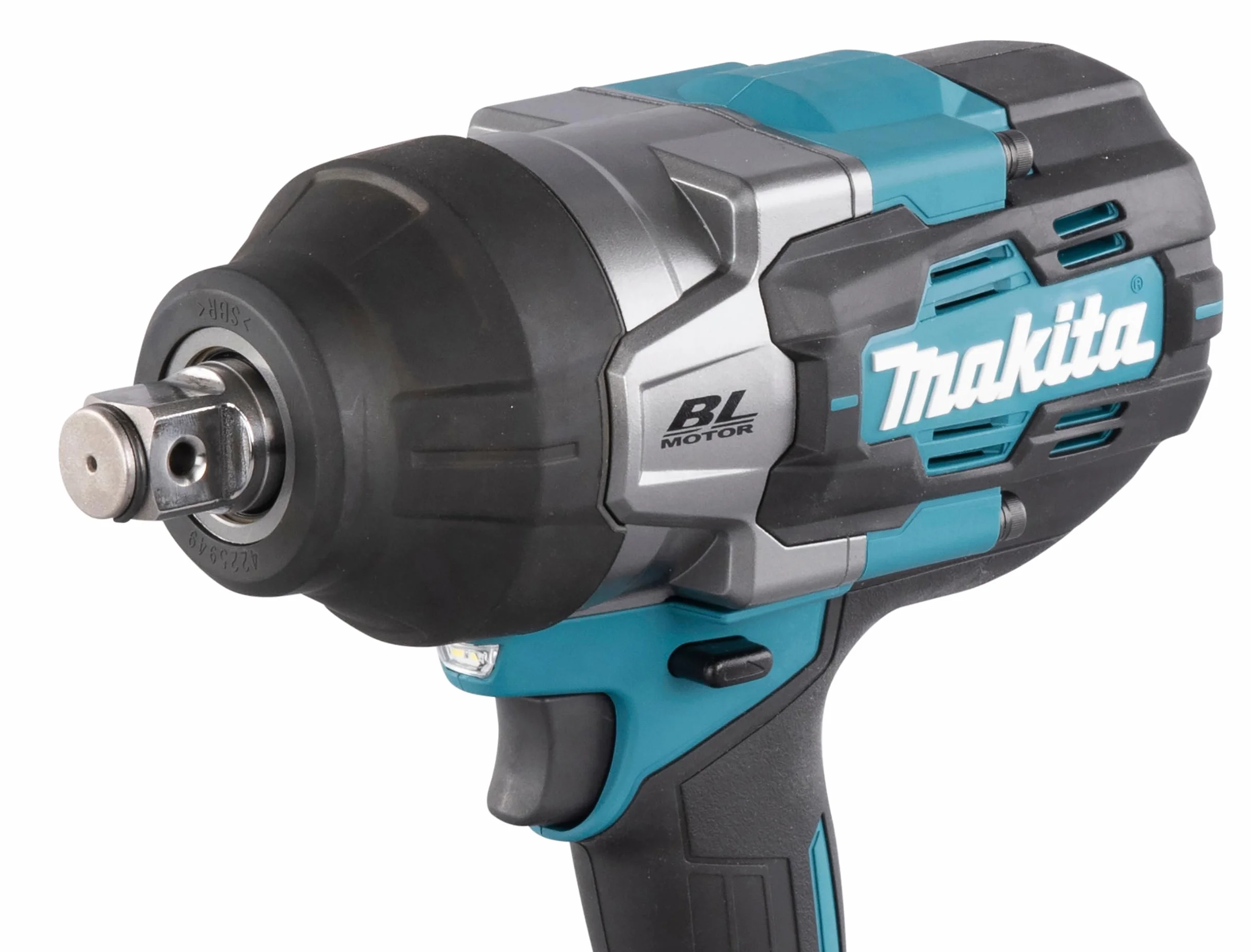 Makita Klucz Udarowy, Czarny/Niebieski, 21.7 x 9.4 x 30.3 cm; 1 kg