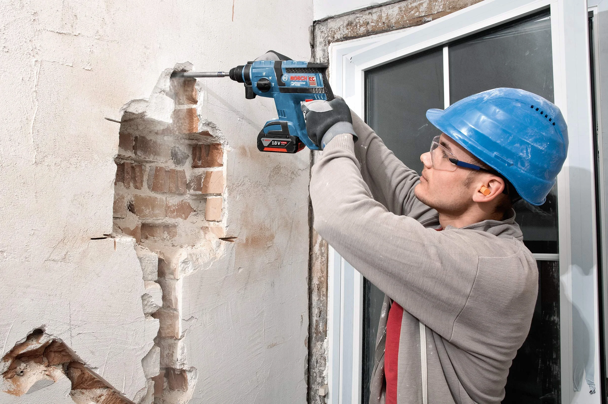 Bosch Professional Zestaw Wierteł i Dłut Sds Plus, 11szt, Średnica 5-12mm, do Betonu, Akcesoria do Młotów Udarowych i Młotowiertarek