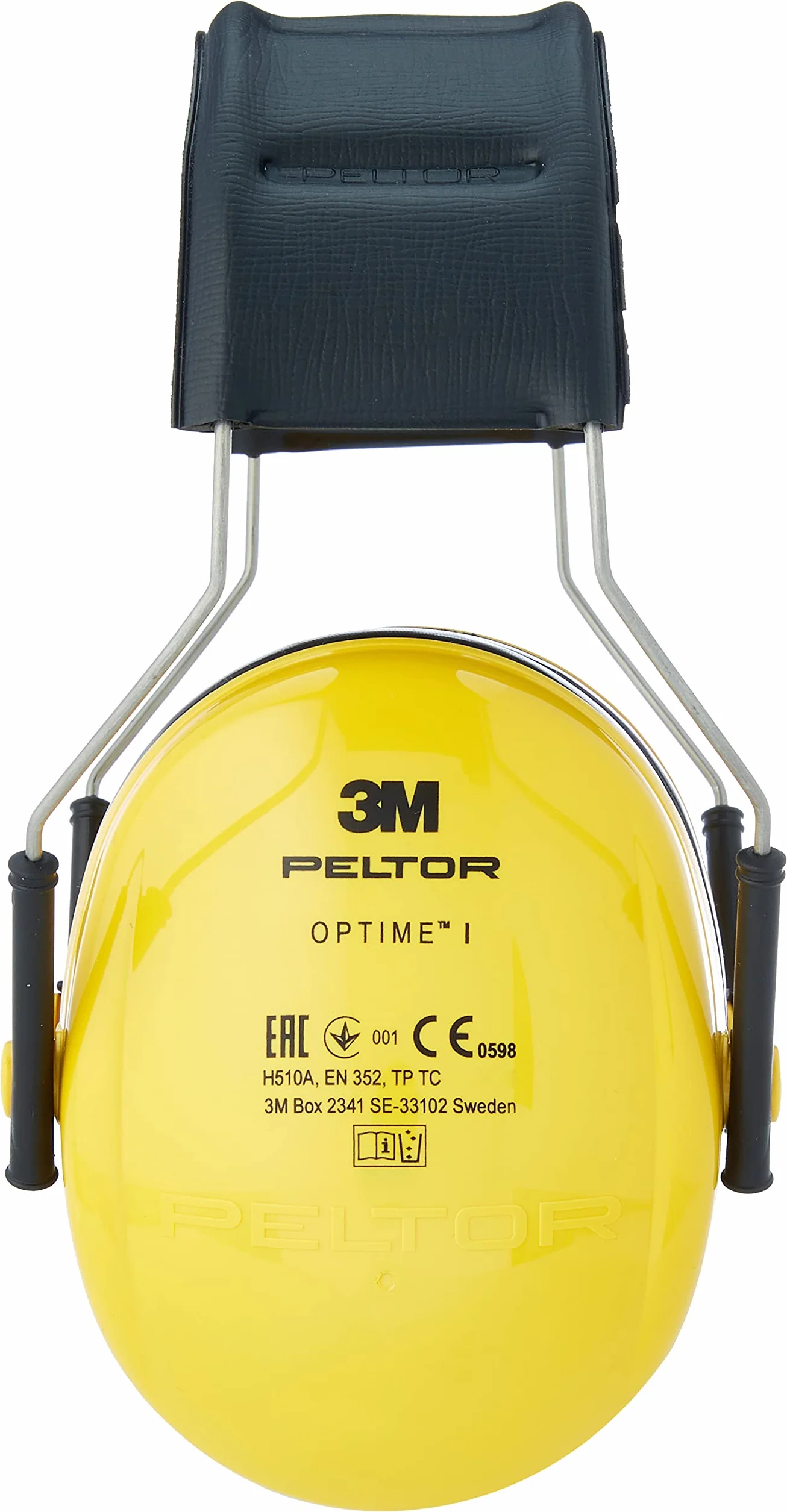 3M Peltor Granatowy H510AC Słuchawki Ochronne, Żółty/Czarny, L
