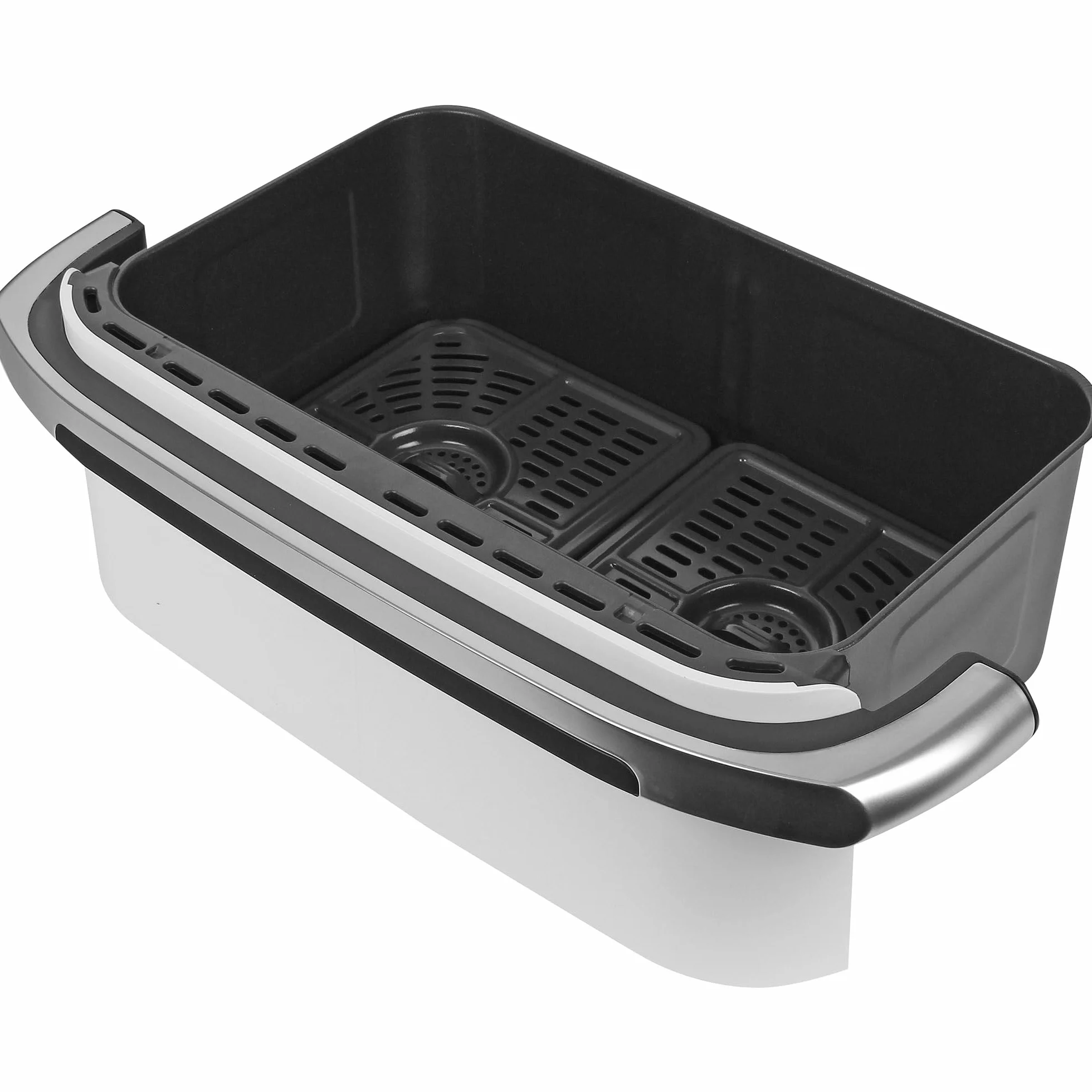 Ninja AF500EUWH Foodi FlexDrawer Doppel-Hei?luftfritteuse (AF500EUWH)