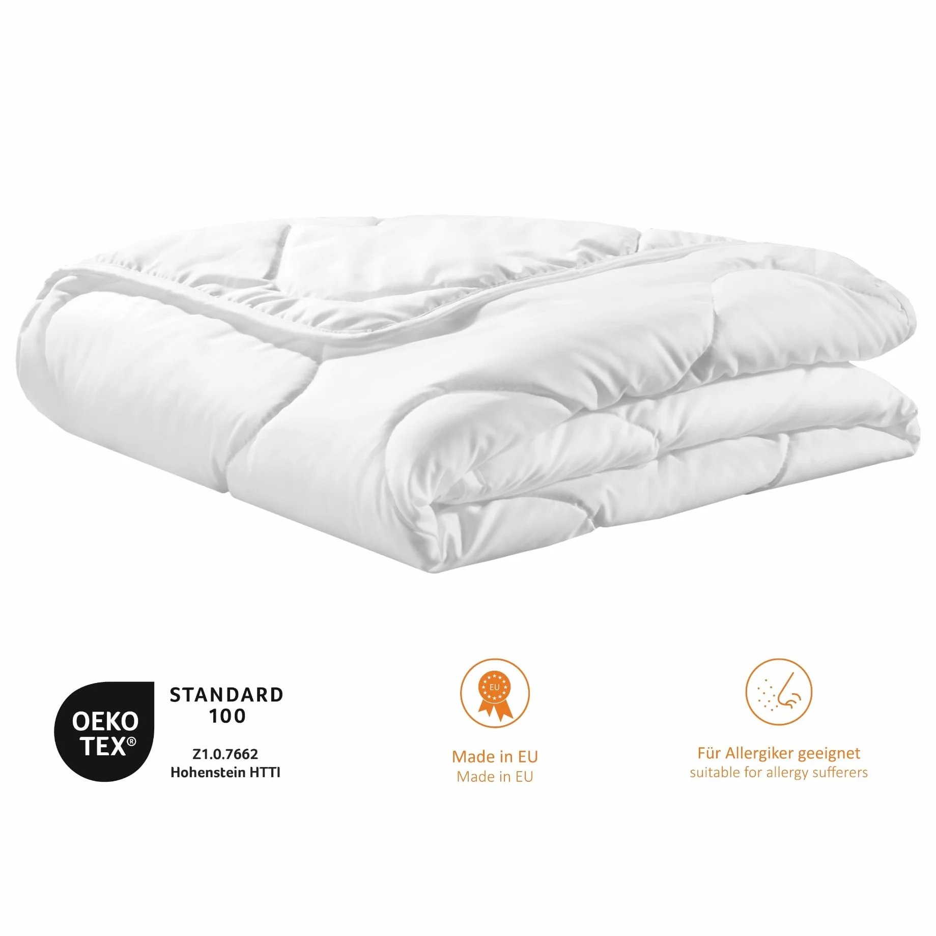 sleepling Ultra lekka kołdra letnia 140 x 200 cm, lekka kołdra letnia, cienka kołdra letnia ze 100% mikrofibry, Ökotex 100, nadaje się do prania w 60 stopniach