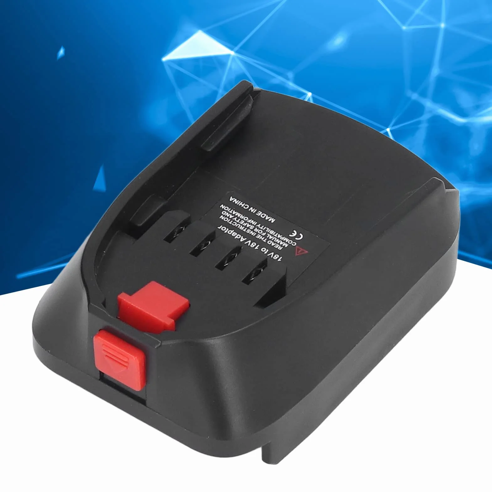 Adapter Akumulatora, Konwerter Akumulatora do Typ B na Typ C, Kompatybilny z Akumulatorami Litowo-jonowymi BAT618 18V Elektronarzędzie BOSB18C, Odporny na Wysokie Temperatury