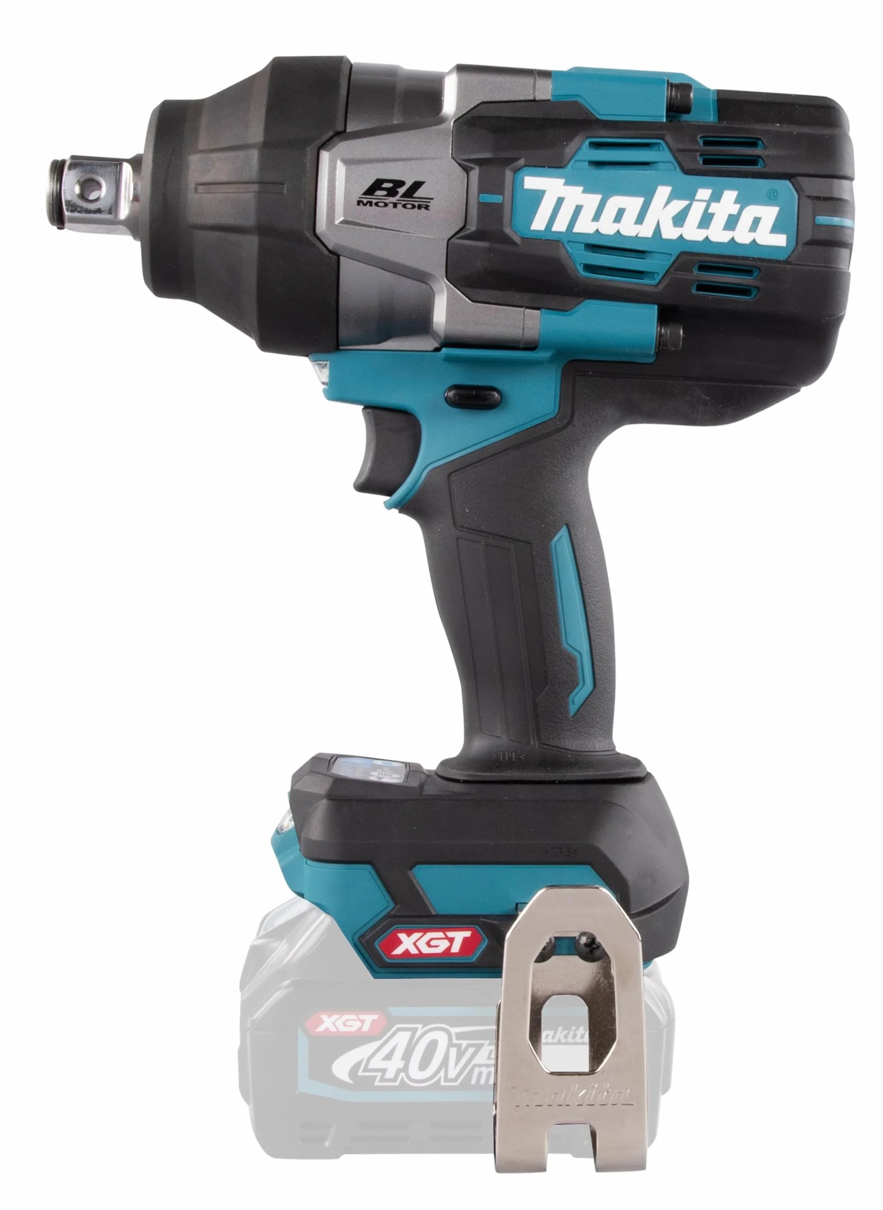 Makita Klucz Udarowy, Czarny/Niebieski, 21.7 x 9.4 x 30.3 cm; 1 kg