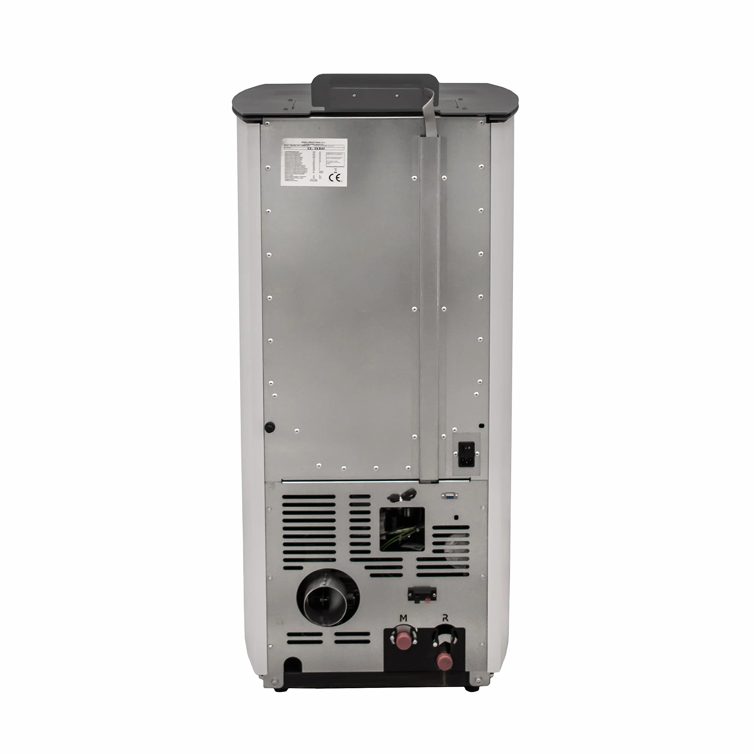 STUFE A PELLET ITALIA SRL- Nowy Jork 22 KW, Kuchenka na pellet, Kuchenka wodna, Ogrzewa do 140 mkw, 5 Poziomów Mocy, Programowalny, Szary
