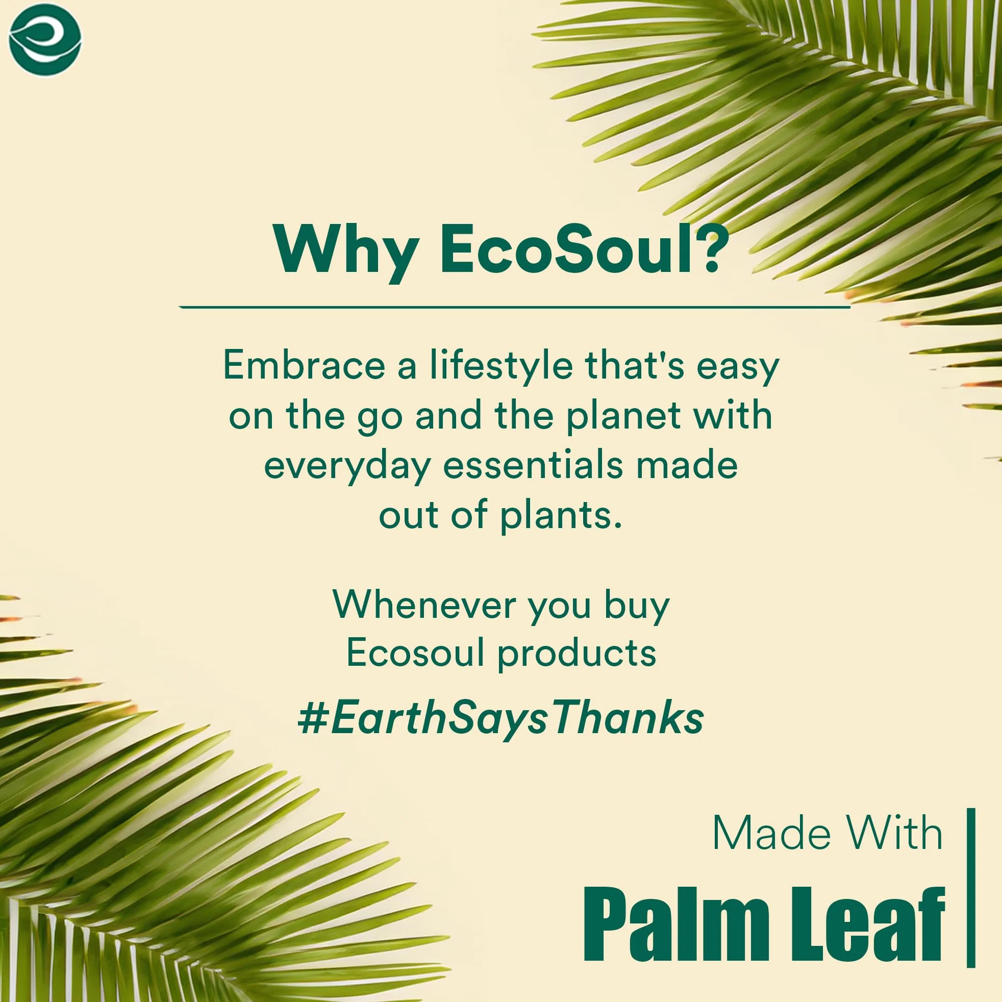 ECO SOUL 25 jednorazowych misek z liści palmowych, 230 ml, okrągła kompostowalna miska bambusowa, solidna, ekologiczna, biodegradowalna, wytrzymała, bambusowa miska do sałatek do gorących i zimnych