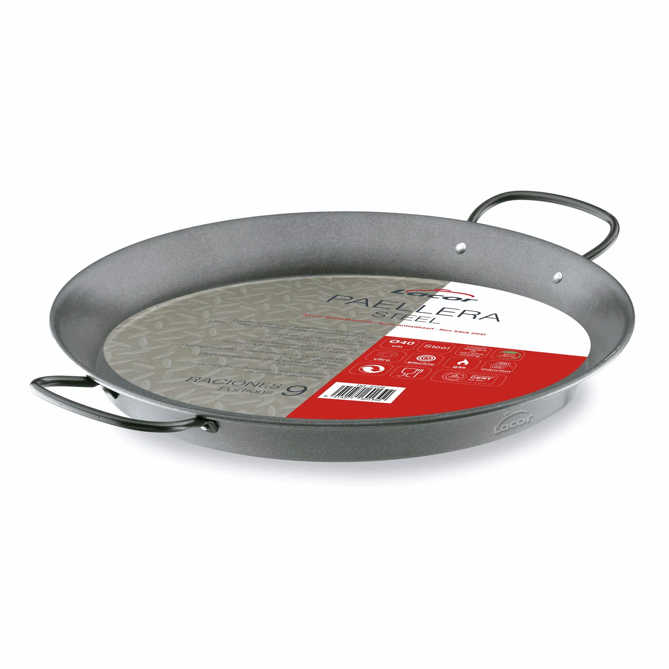 Lacor Paellera Carbon Steel 60139