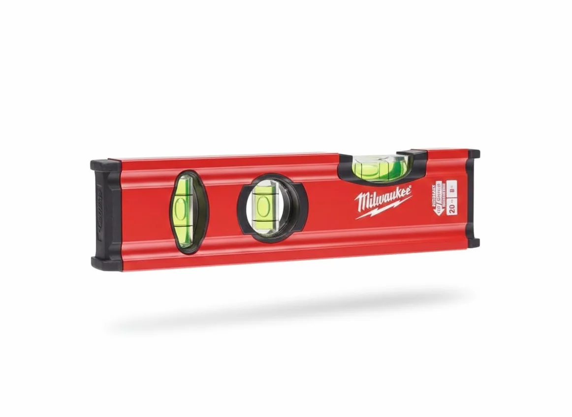 Milwaukee 4932472091 Poziomica, Czerwony, 20 cm