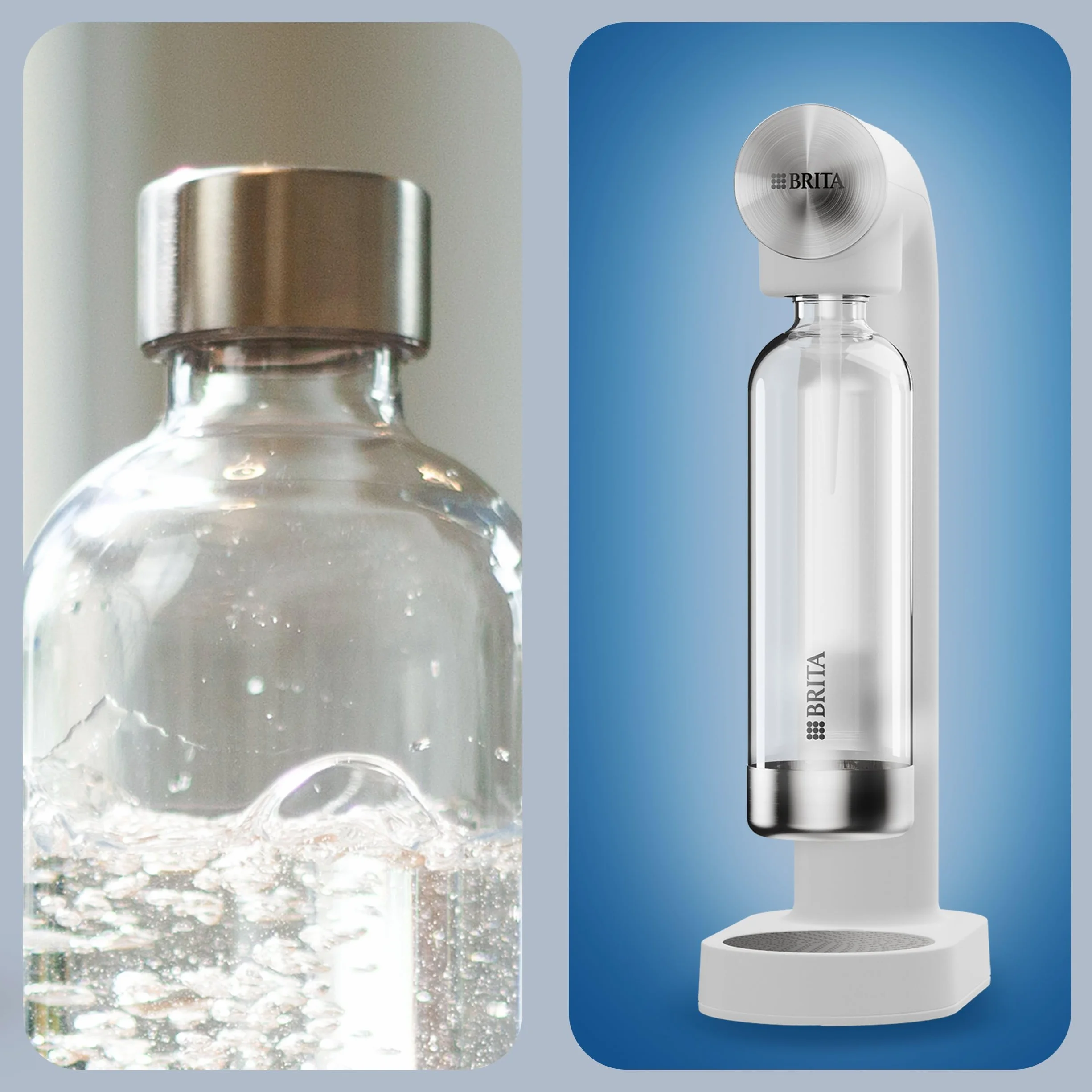 Butelki do saturatora BRITA sodaONE, 2 szt., butelki PET bez BPA