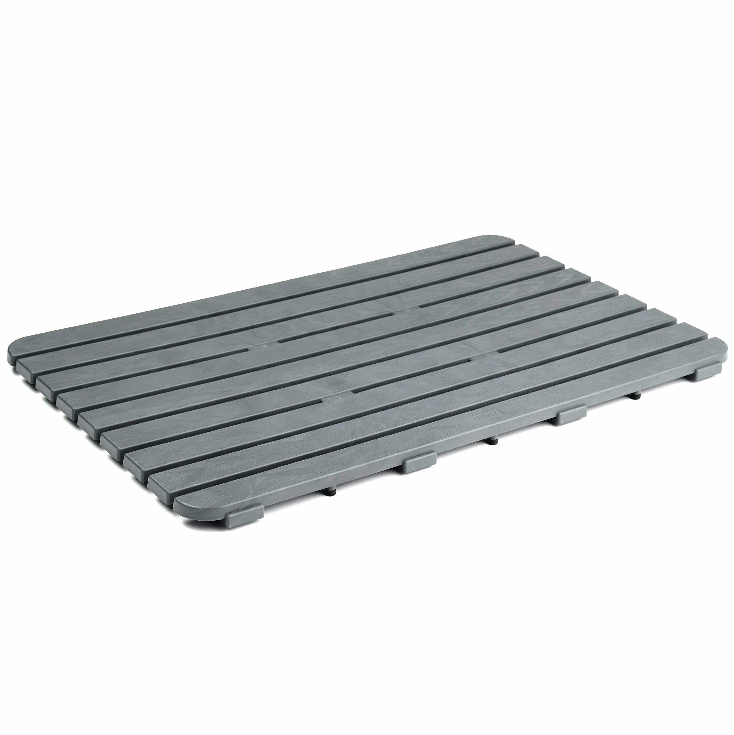 Platforma prysznicowa TATAY 80x50 cm antypoślizgowa polipropylen szary