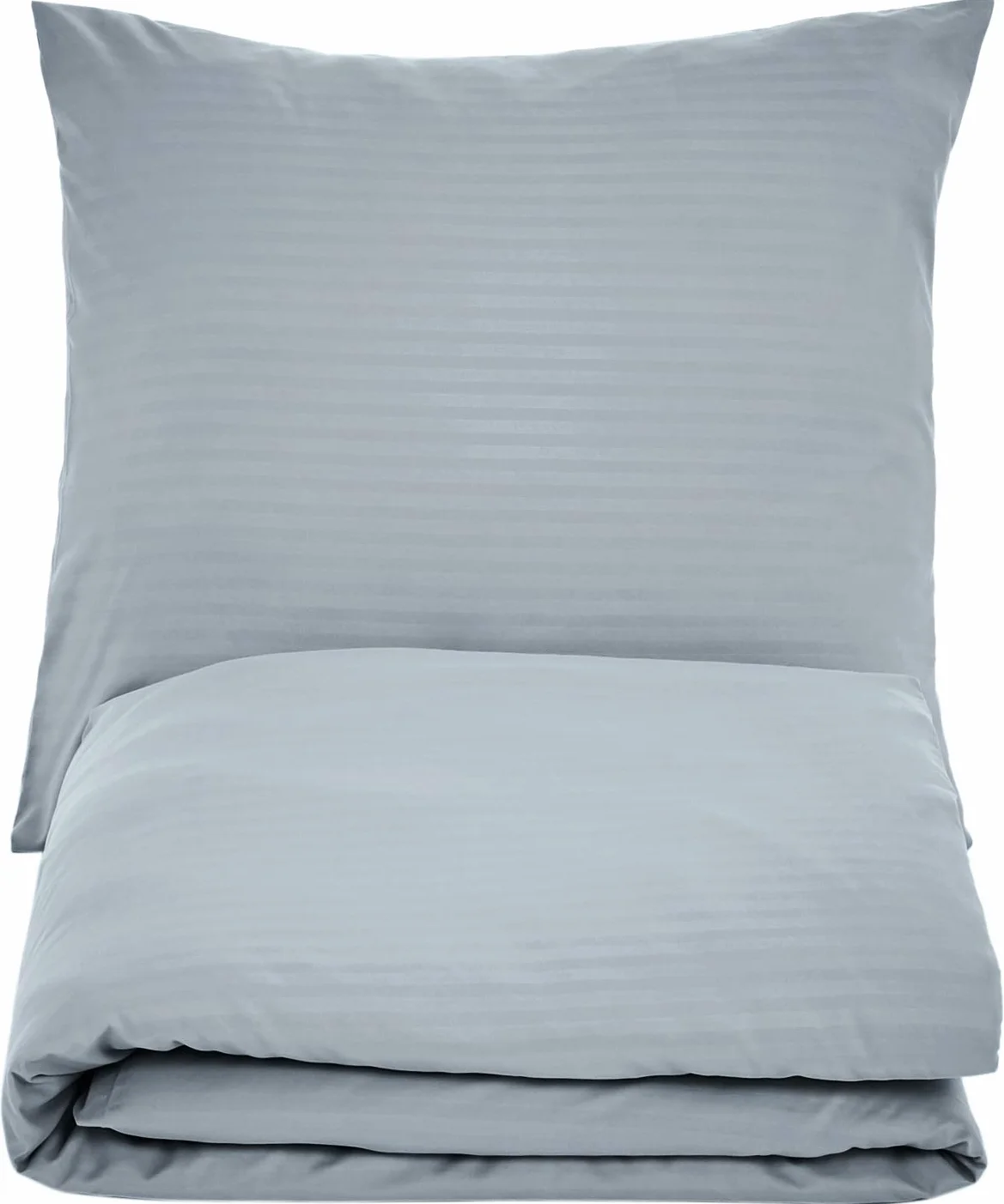 Amazon Basics Zestaw pościeli deluxe z mikrofibry, z poszewkami na poduszki, 135 x 200 cm, ciemnoszary