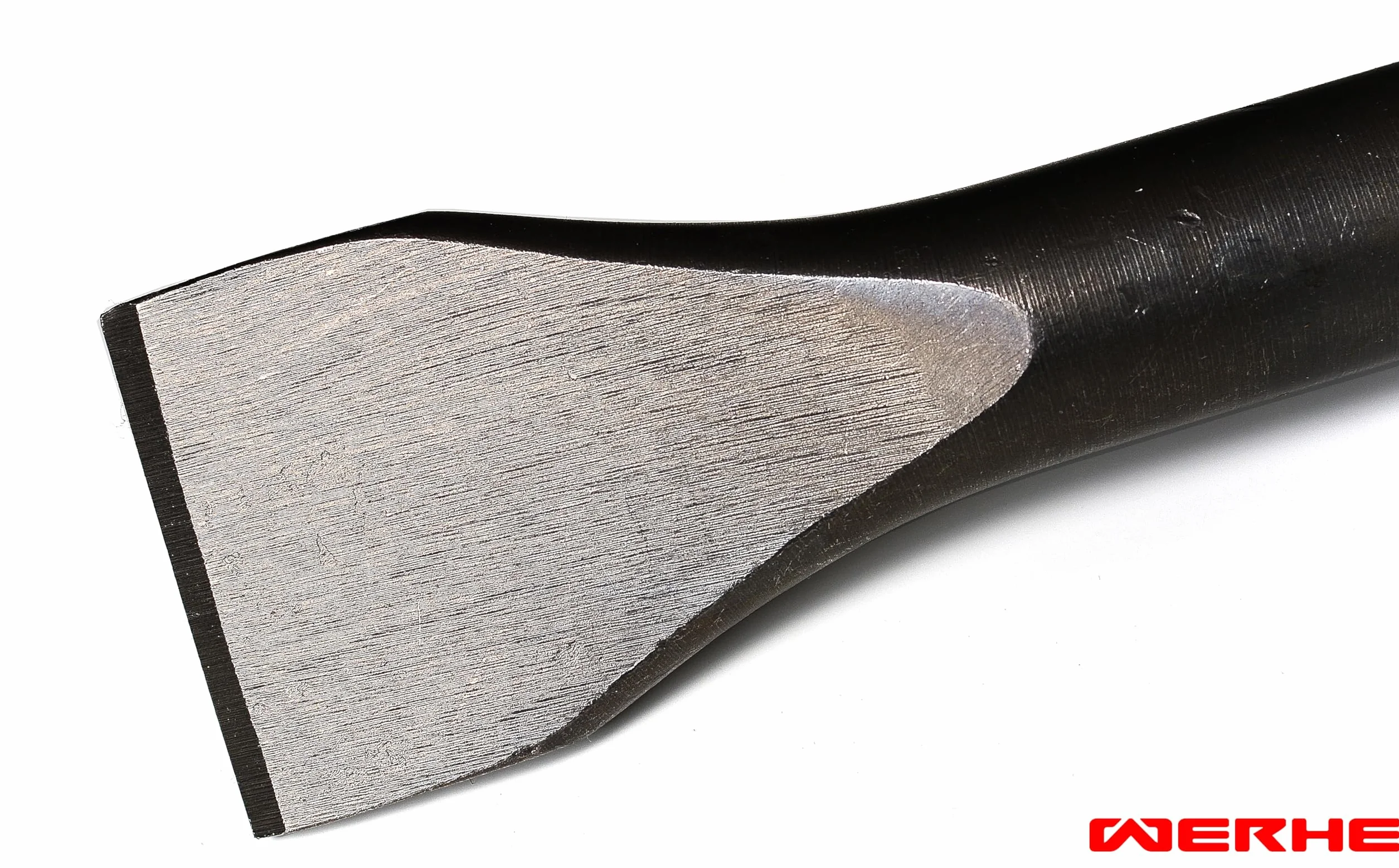 WERHE profesjonalne dłuto łopatkowe SDS 50 x 410 mm sześciokątne gniazdo sześciokątne 30 mm płaskie do młota rozbiórkowego