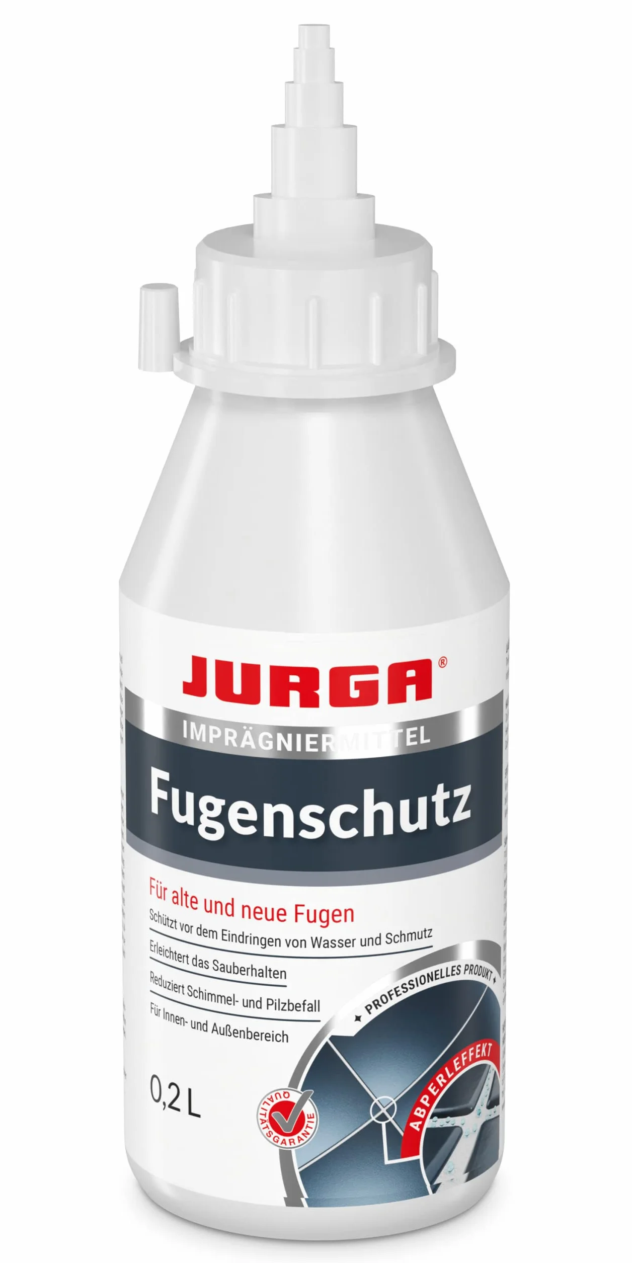 JURGA Impregnat do FUG 200 ml Uszczelnianie fug i impregnacja, ochrona przed wnikaniem WODY I BRUDU pod prysznic i łazienkę między płytkami
