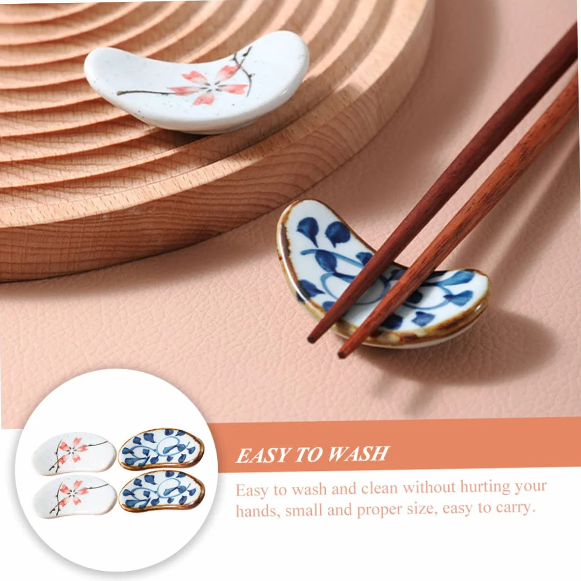 4 Sztuki Stojak Na Pałeczki Podkładka Pod Łyżkę Ceramiczne Podstawki Pod Pałeczki Stojak Na Pałeczki Japońska Podstawka Pod Pałeczki Uchwyt Na Pałeczki Ceramiczna Podstawka Pod