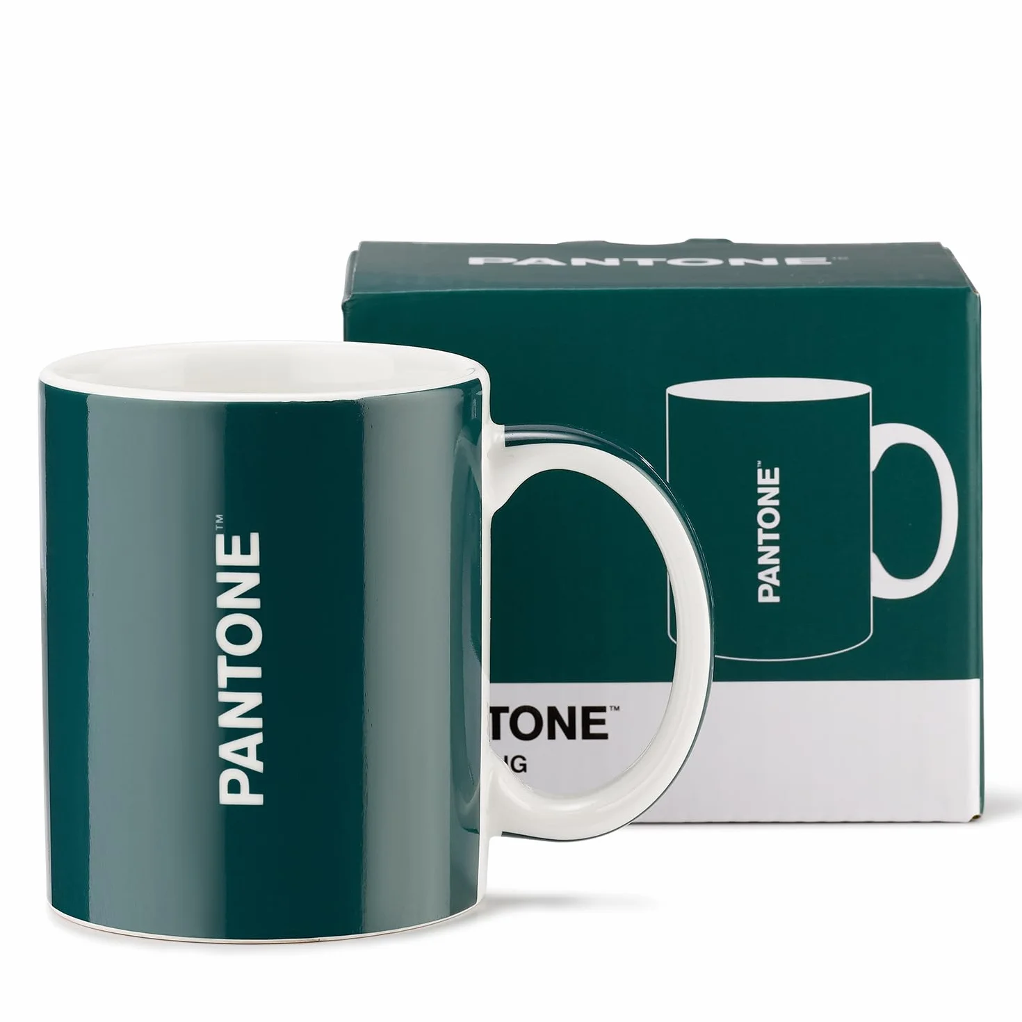 PANTONE™ - Niestandardowy kubek porcelanowy Pantone Trwały, odporny na zabrudzenia, zarysowania, zapachy - filiżanki do kawy i 350 ml, pomysły na prezenty świąteczne, kubki do zmywarki i kuchenki