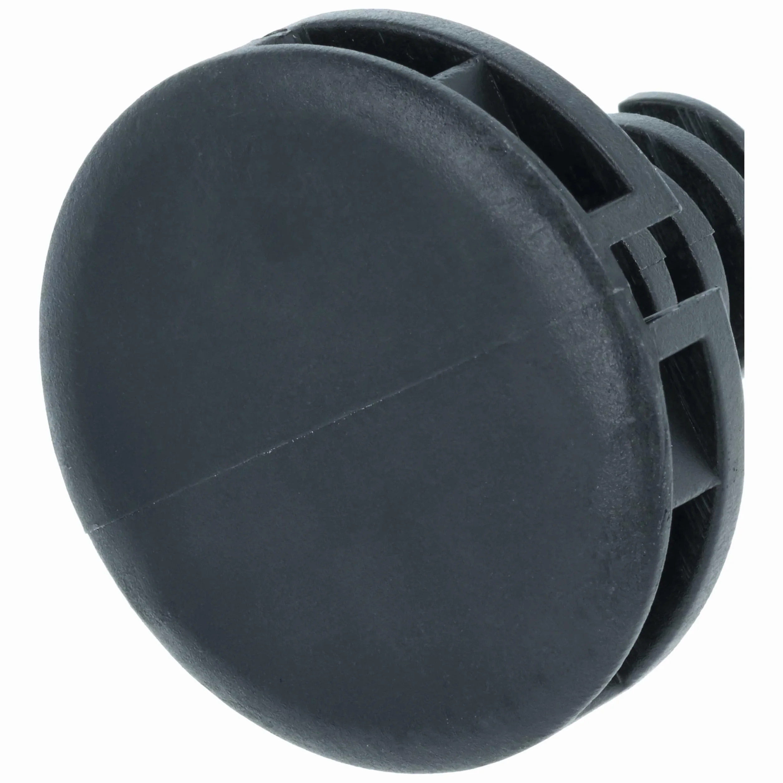 vhbw 4 x noga do poziomowania kompatybilna z suszarką AEG T8DE94EW, T8DE86AS, T8DE86CS, T8DE886CS, T8DE88595D, suszarka do włosów - nóżki 3,5 cm, czarna