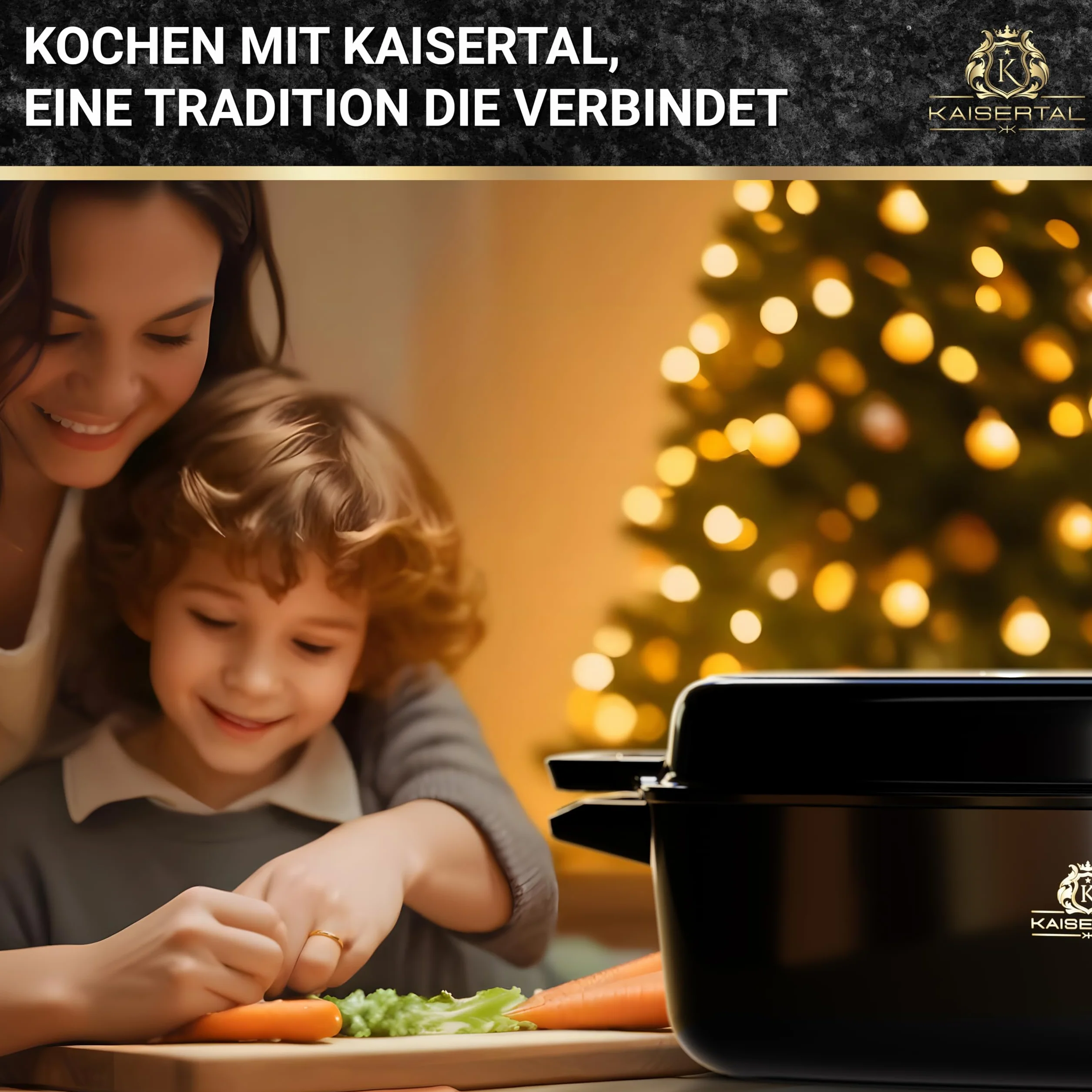 KAISERTAL 28 cm emaliowane żeliwo garnek do pieczenia – 6 l żeliwny garnek owalny nadaje się do piekarnika – 7 kg brytfanna z pokrywką indukcyjna – garnek do duszenia z pokrywką