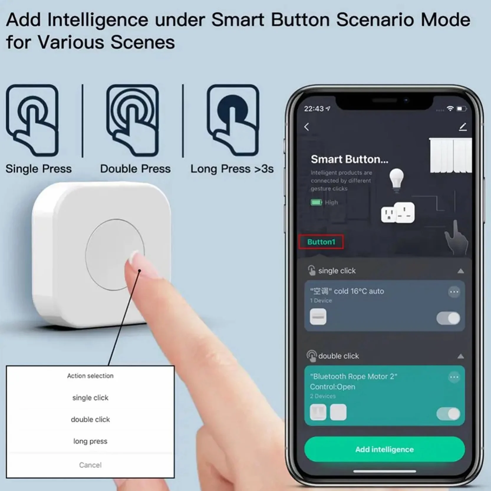 2 x Tuya Zigbee inteligentny przełącznik sceny inteligentne połączenie bezprzewodowy przełącznik automatyzacja praca z inteligentnym życiem