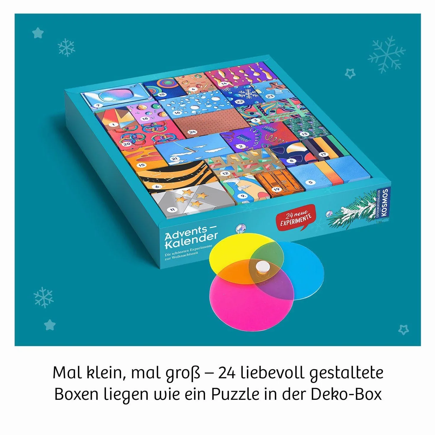 Adventskalender Experimentierkasten Die schönsten Experimente zur Weihnachtszeit