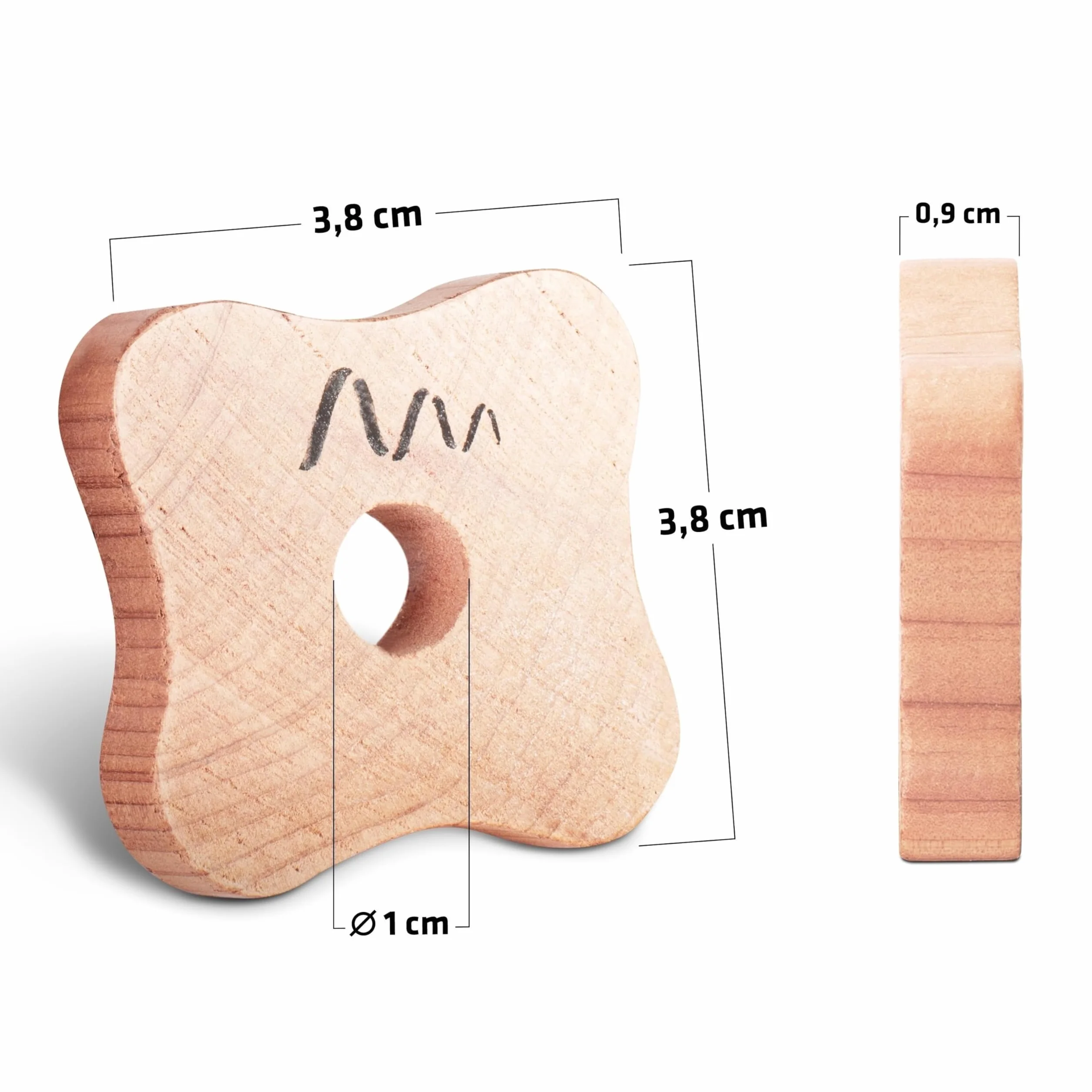 Gardigo zabezpieczenie przed molami do szafy I Zestaw 12 I wykonane z drewna cedrowego I Do szafy I Trwały produkt naturalny