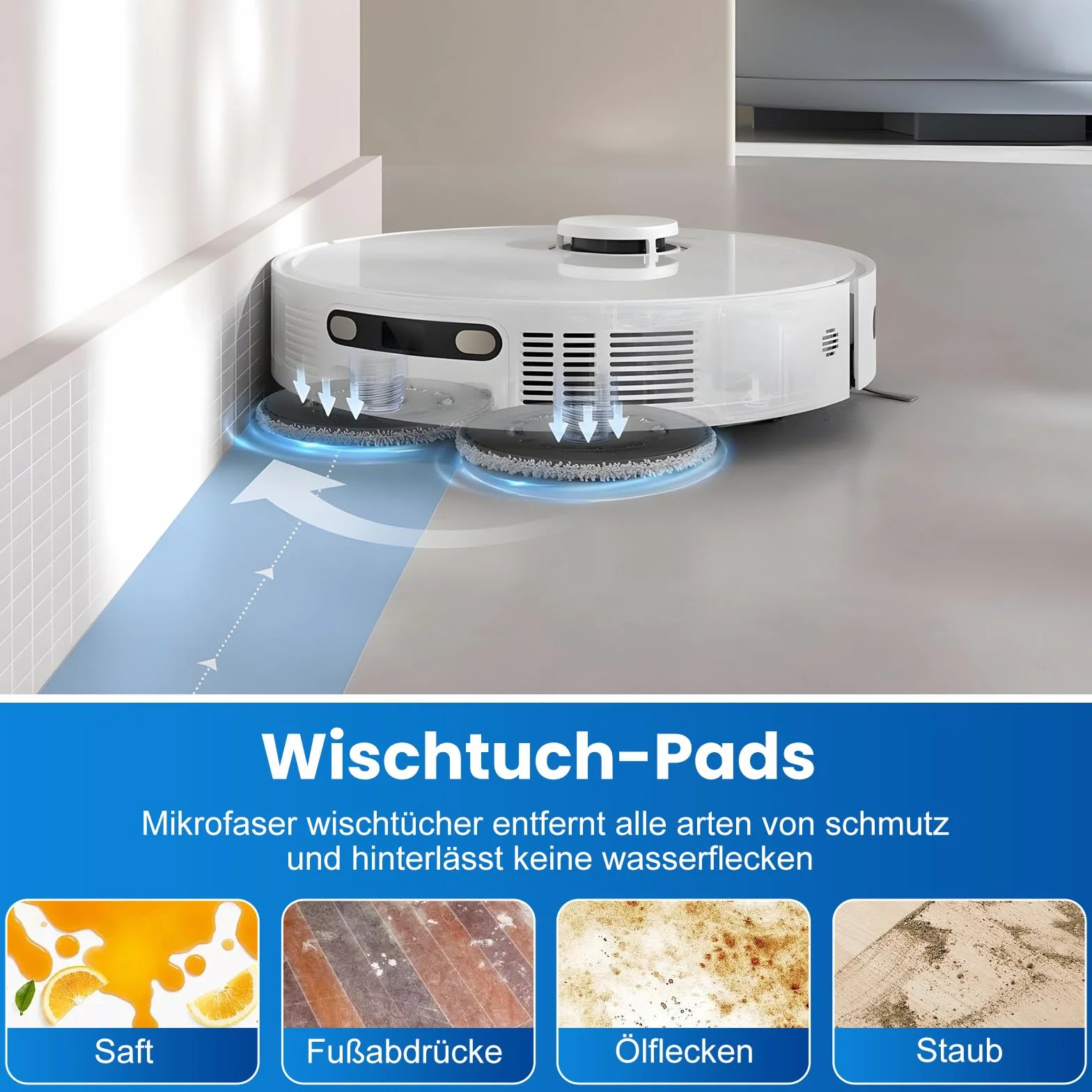 18-częściowy zestaw akcesoriów do Dreame L10s Pro Ultra Heat / L10s Ultra Gen 2 / X30 Ultral/Mova E30 Ultra robot odkurzający, 1 główna szczotka, 4 ściereczki do wycierania, 4 filtry, 4 worki do kurzu