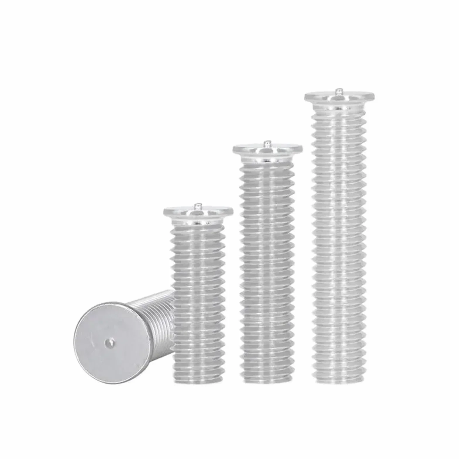200 szt. Aluminiowa śruba do spawania kondensatorów M3/ M4/M5/M6/M8(M6x30mm)
