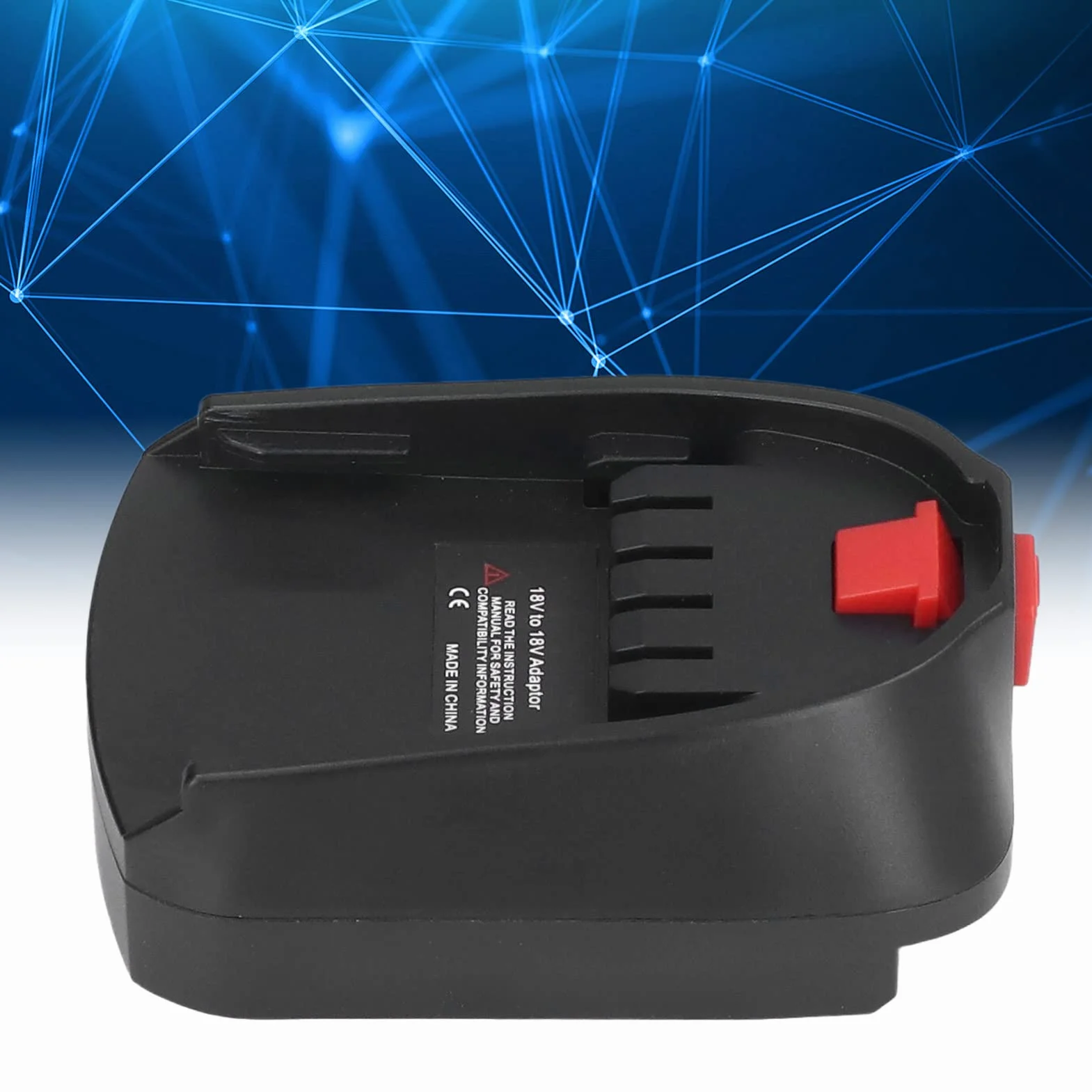 Adapter Akumulatora, Konwerter Akumulatora do Typ B na Typ C, Kompatybilny z Akumulatorami Litowo-jonowymi BAT618 18V Elektronarzędzie BOSB18C, Odporny na Wysokie Temperatury
