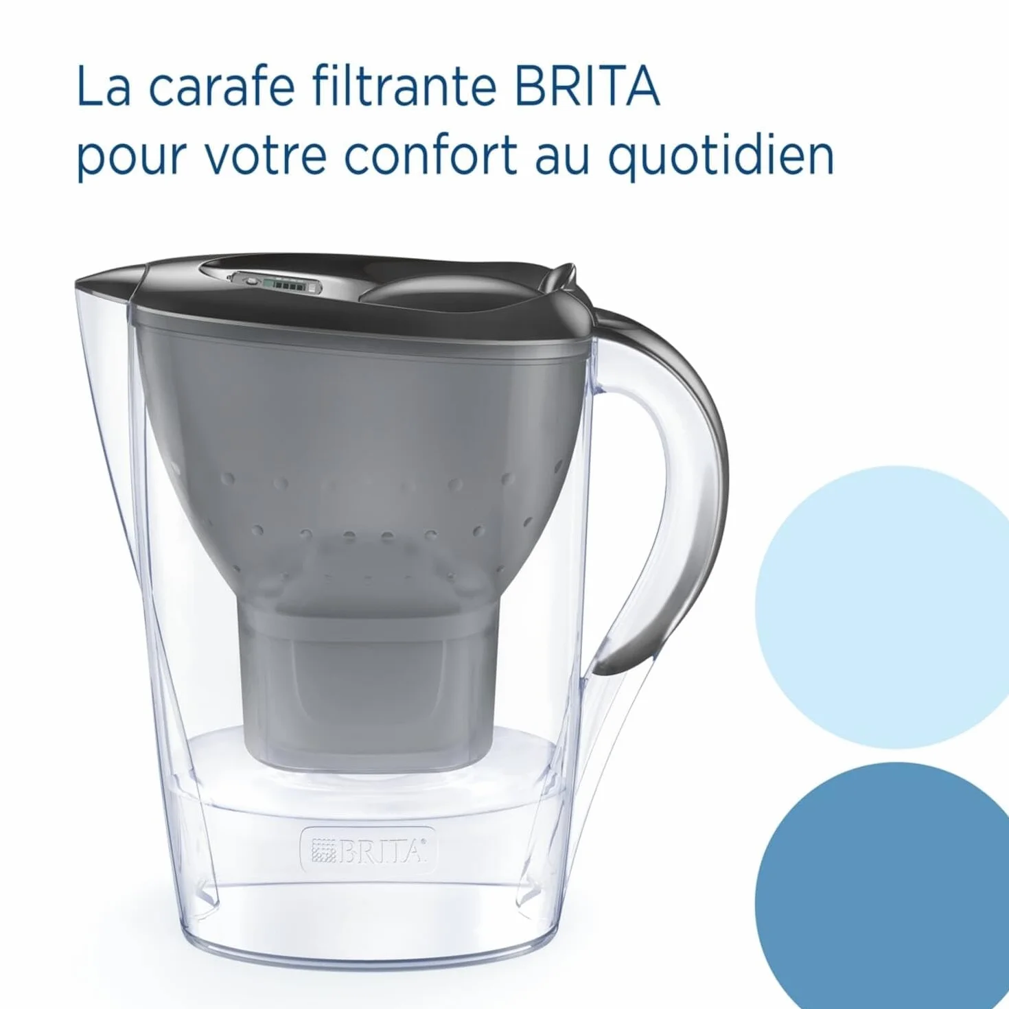Brita Marella Dzbanek Filtrujący 2400 ml Grafitowy