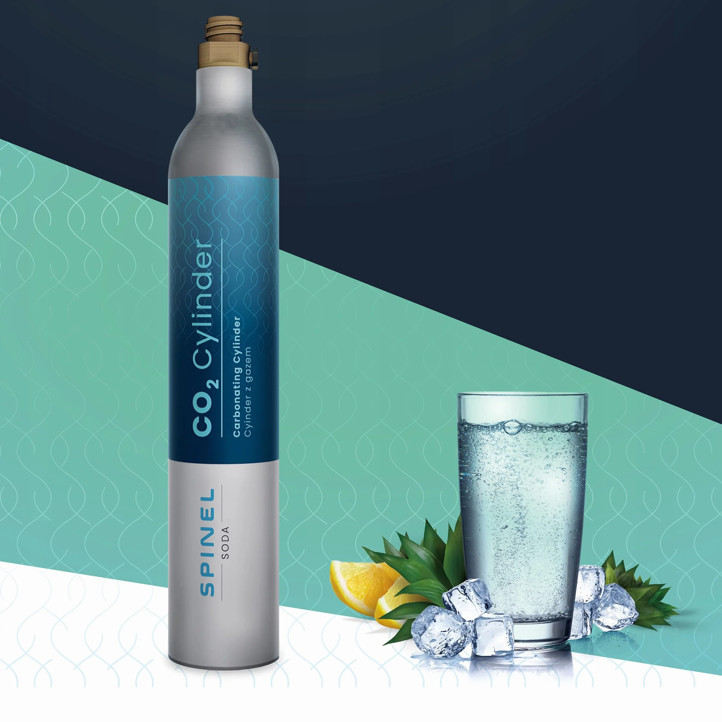 Nabój CO2 425g do SodaStream SpinelSoda