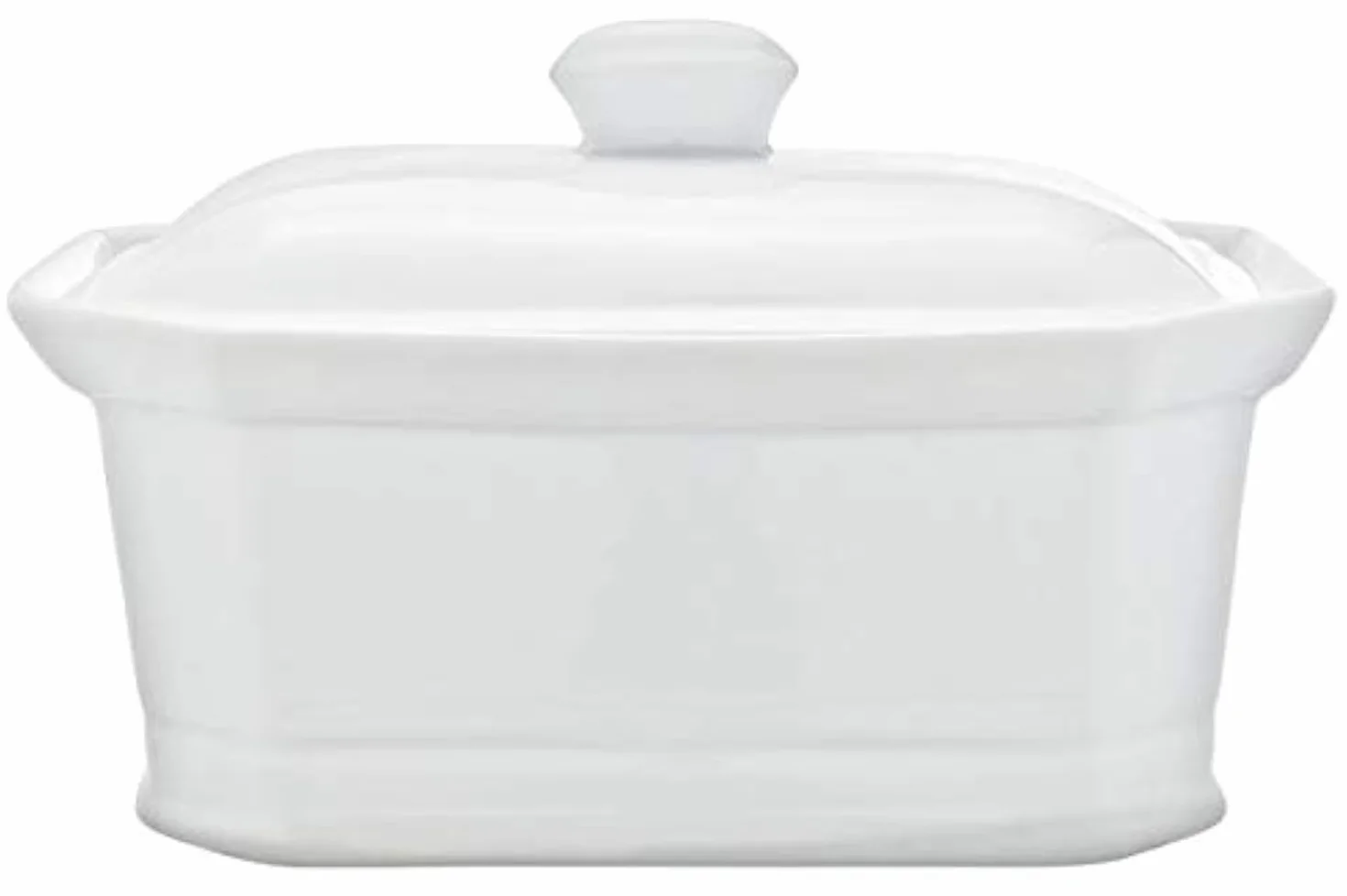 Cosy & Trendy RH46635 terrine z pokrywką, porcelana, biała, 1 l