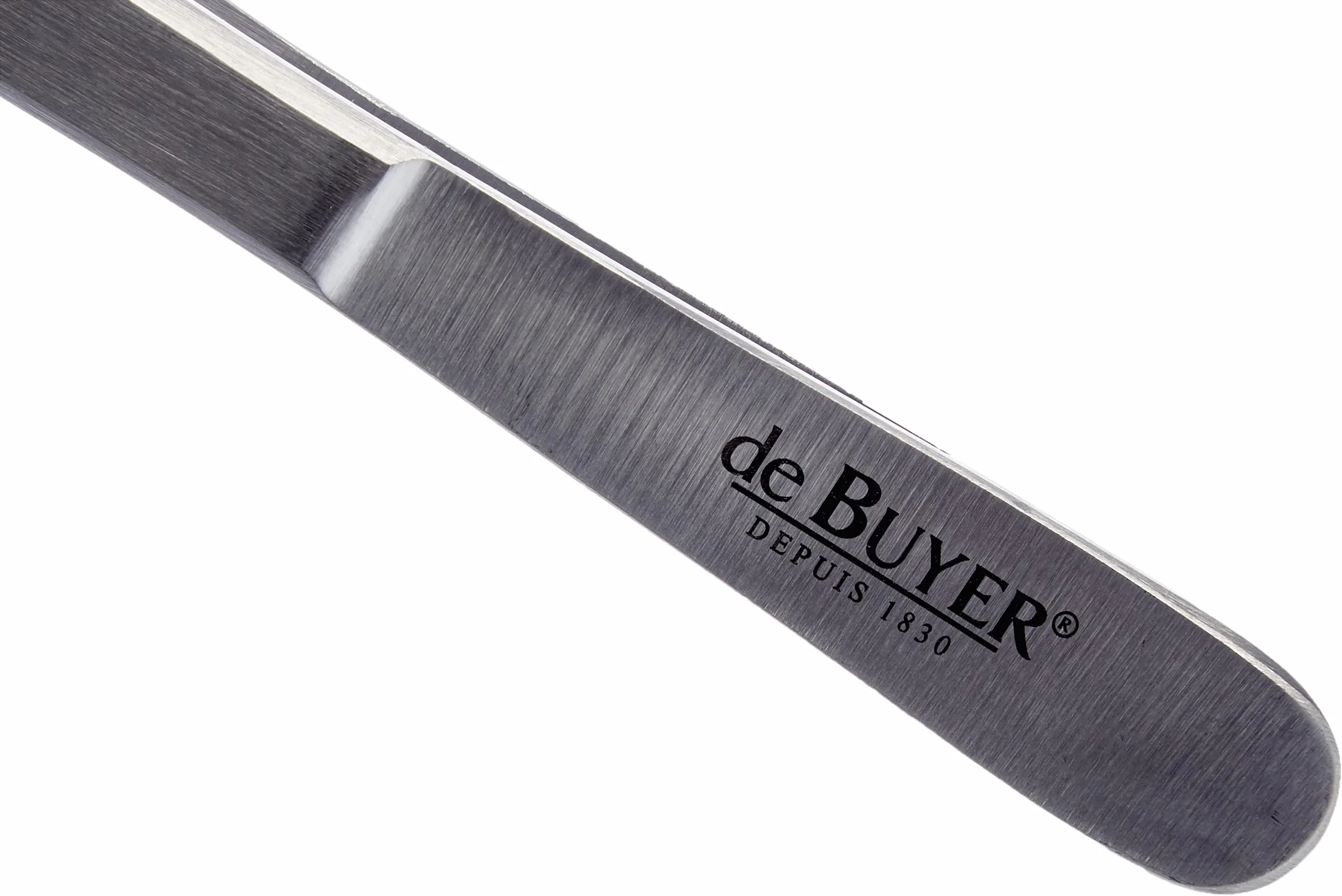 de Buyer - Delikatne szczypce prezentacyjne ze stali nierdzewnej - długość 30 cm - 4238.30, szare