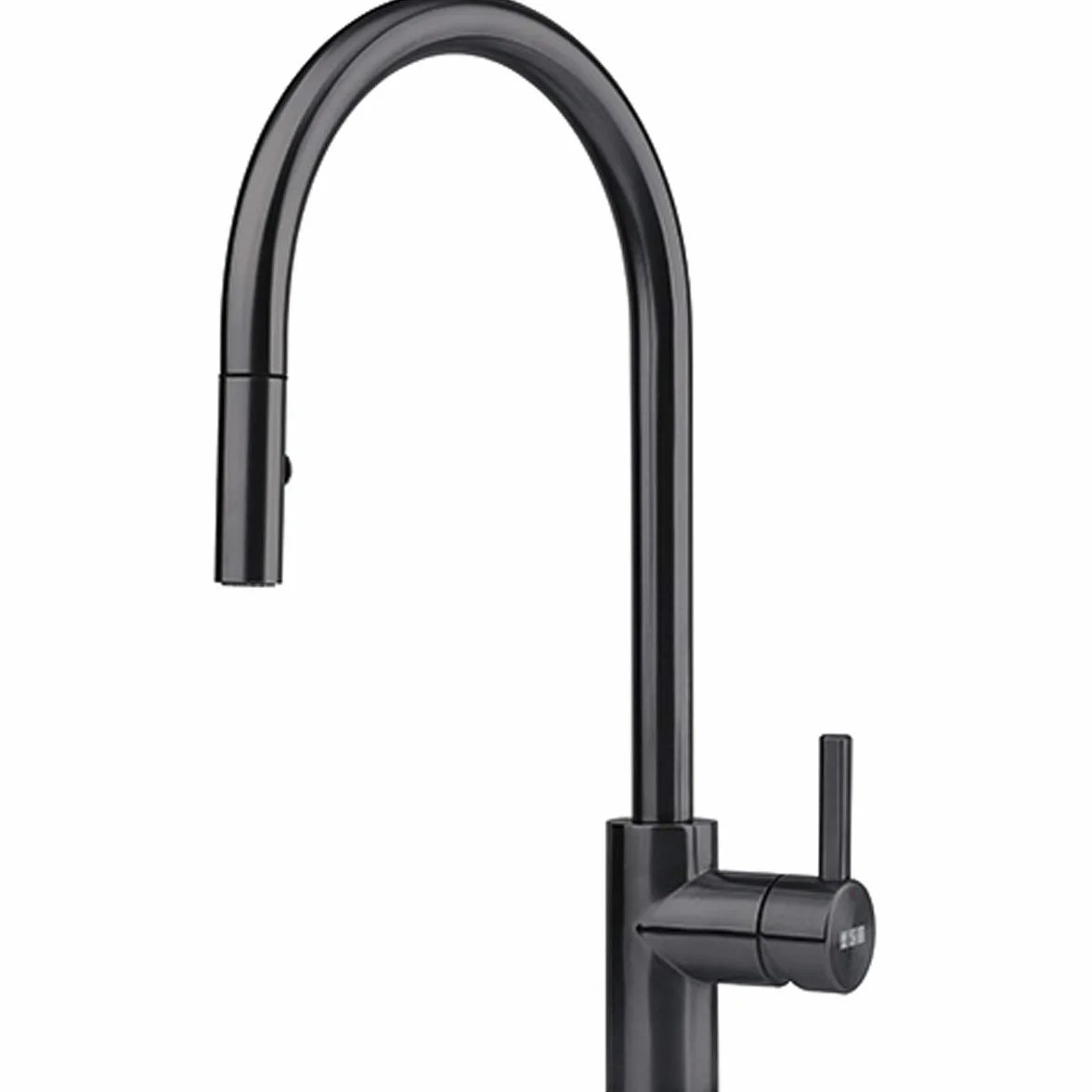 FRANKE 115.0613.671 EOS Neo Pull-Out bateria umywalkowa sprawy, stal nierdzewna czarna
