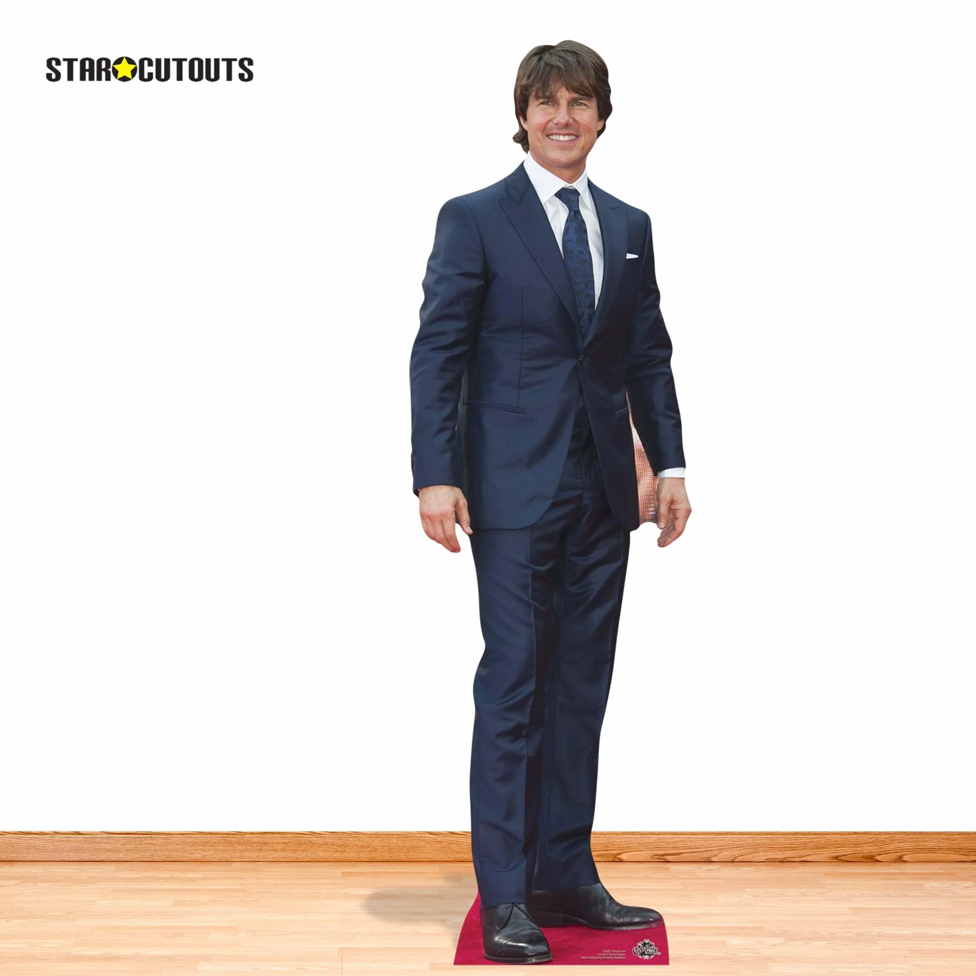 Star wycięcia Tom Cruise Life rozmiar karton, wielokolorowy