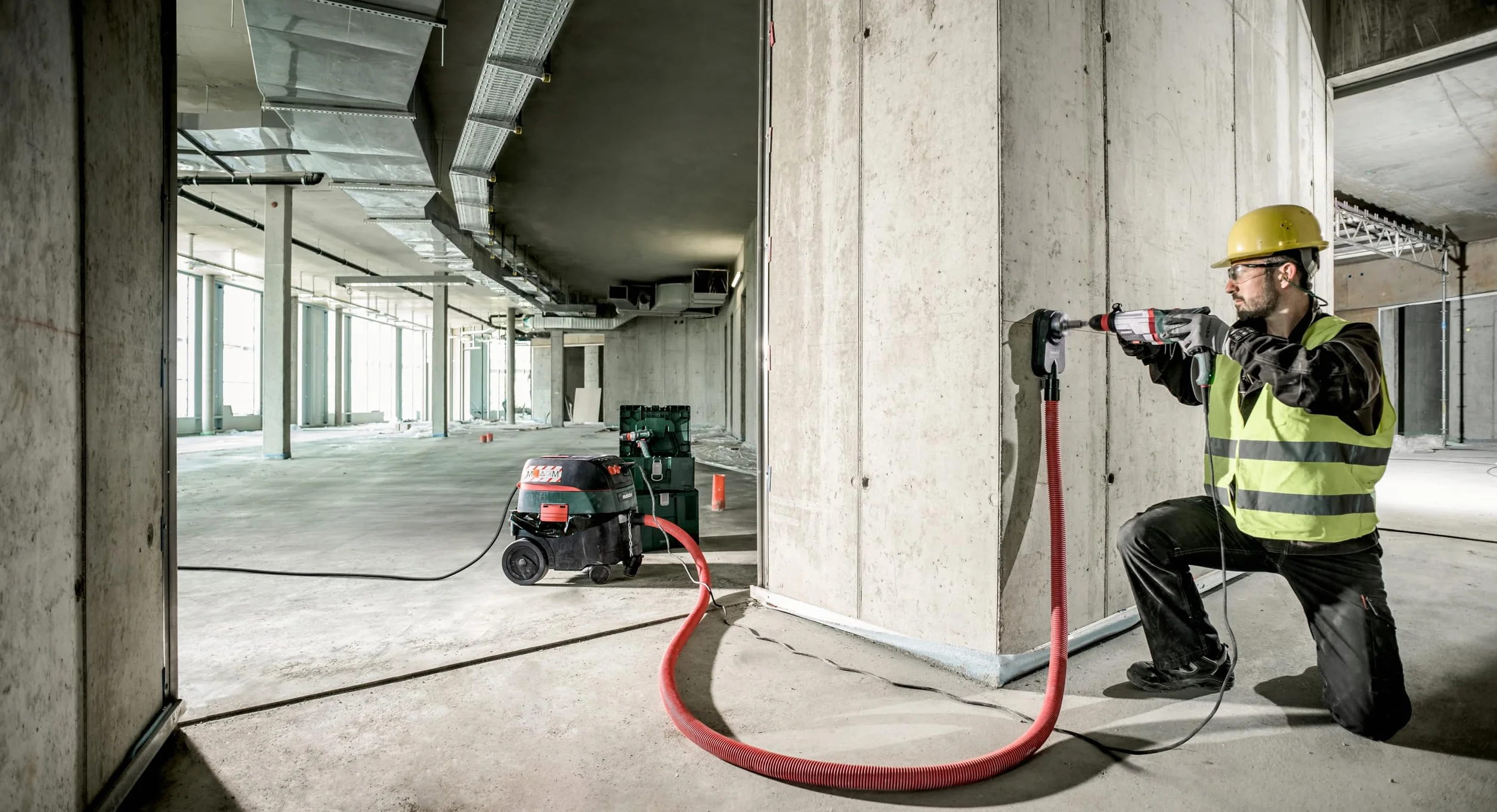 Metabo UHEV 2860-2 Quick 600713500 Młotowiertarka Czerwony/Czarny