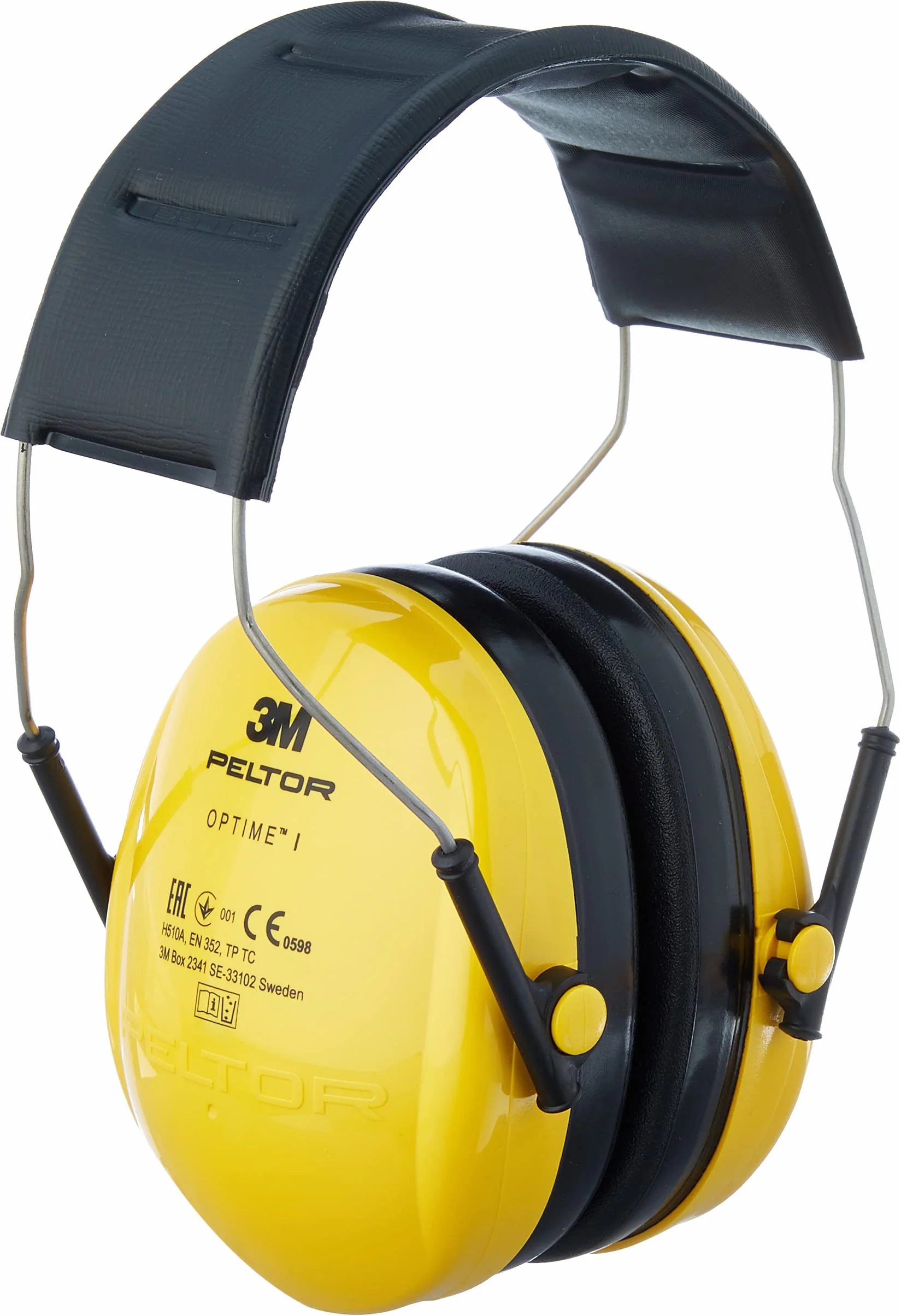 3M Peltor Granatowy H510AC Słuchawki Ochronne, Żółty/Czarny, L