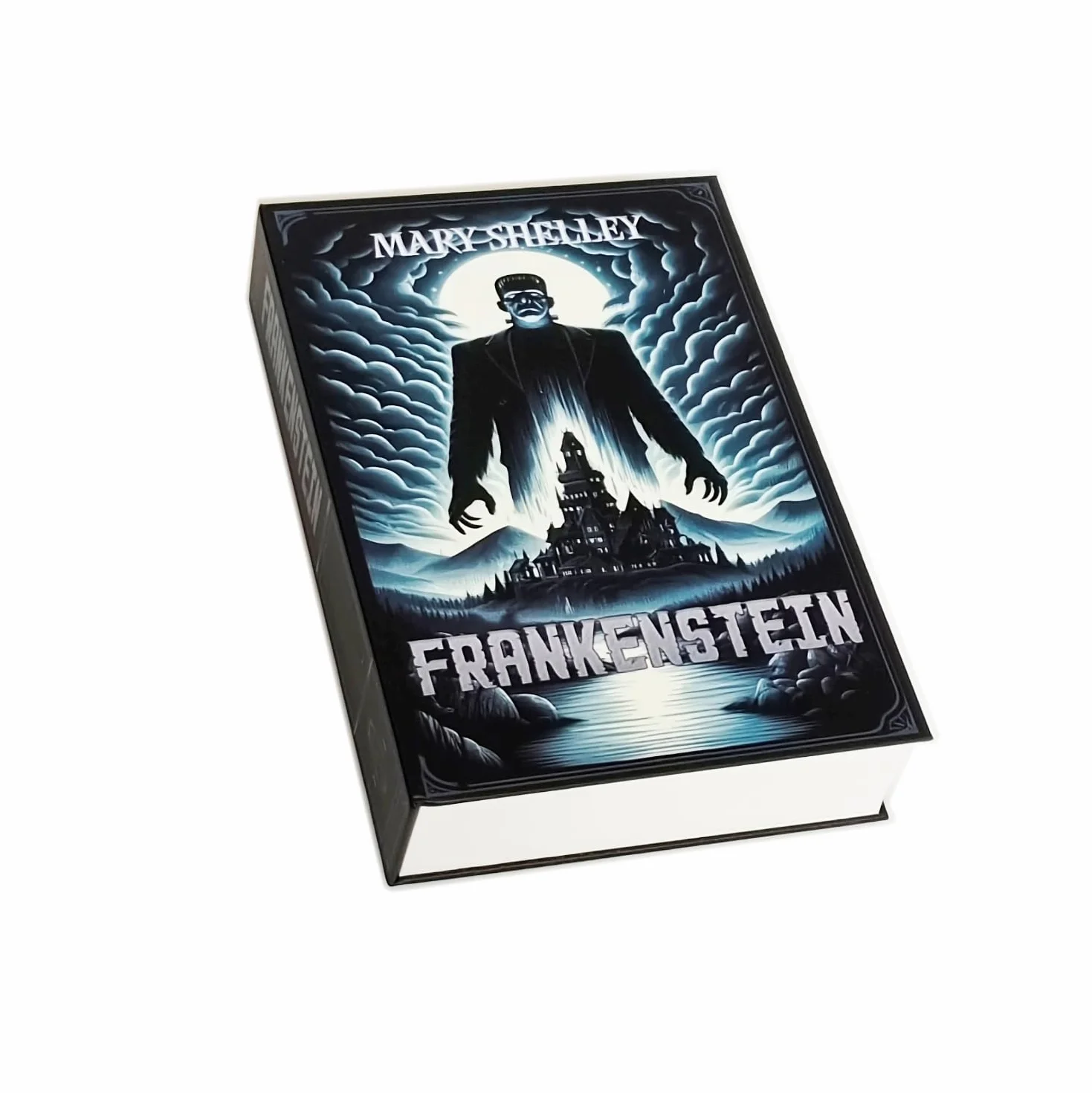 Pandiui23 Sejf Tajne Książki, Przenośny Kasa w Kamuflażu (1, Frankenstein)