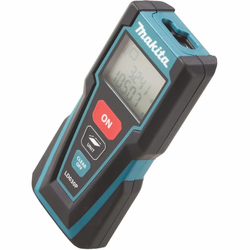 Makita LD030P Dalmierz Laserowy, Niebieski/Czarny, 30 m