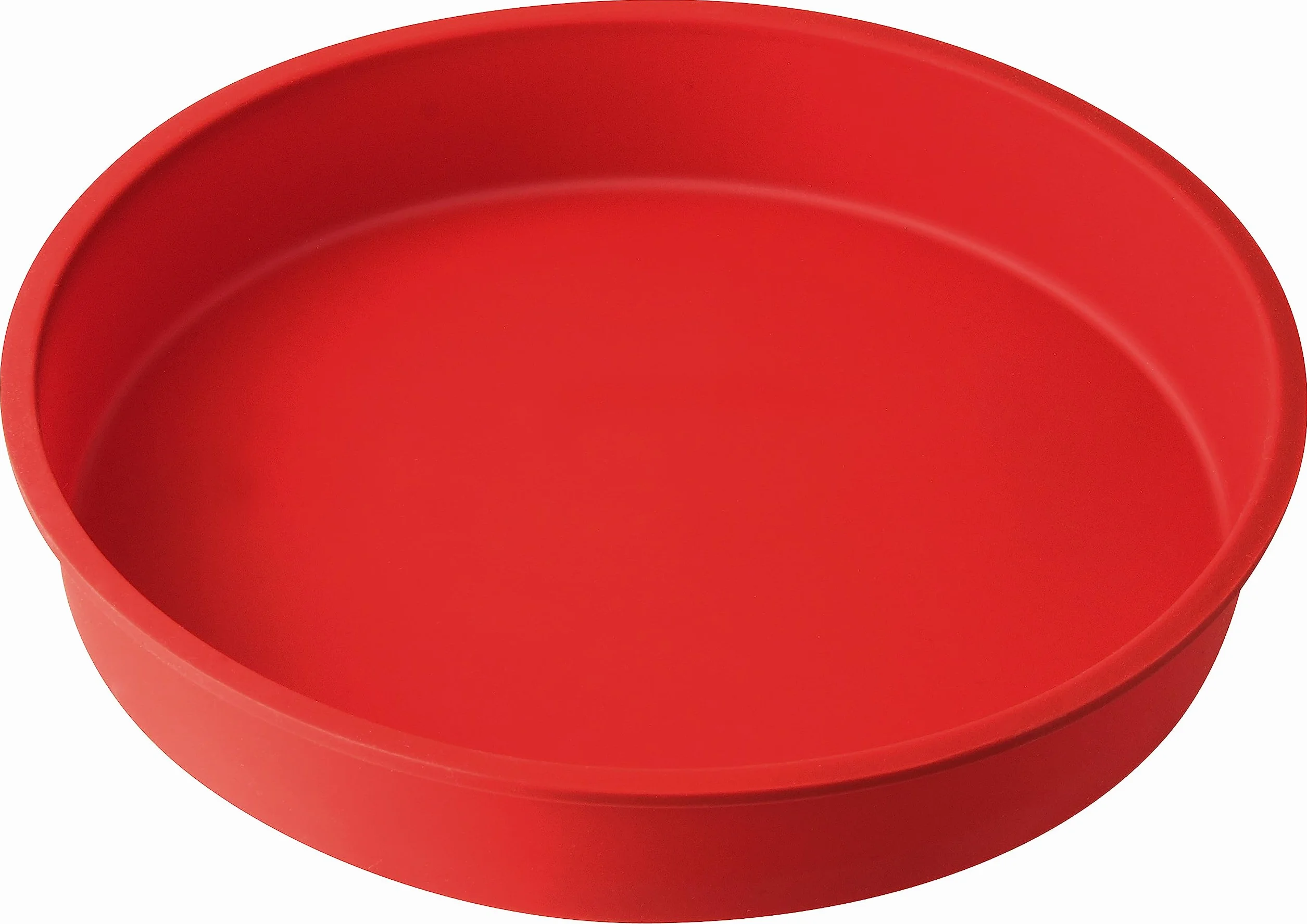 Dr. Oetker Okrągła Elastyczna Forma do Ciasta Owocowego, Silikon, Czerwona, Ø 26 cm