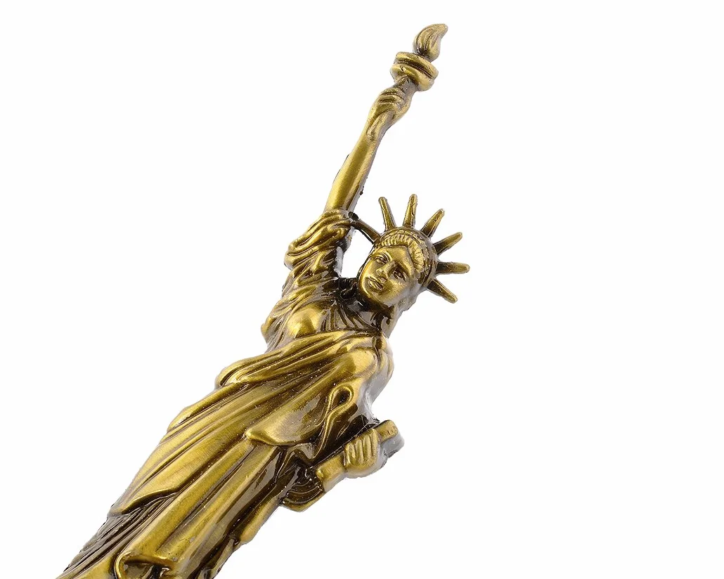 ds. distinctive style Statua Wolności Model Statua Wolności Metalowa Statua Wolności Figurka na pamiątkę (15 cm)
