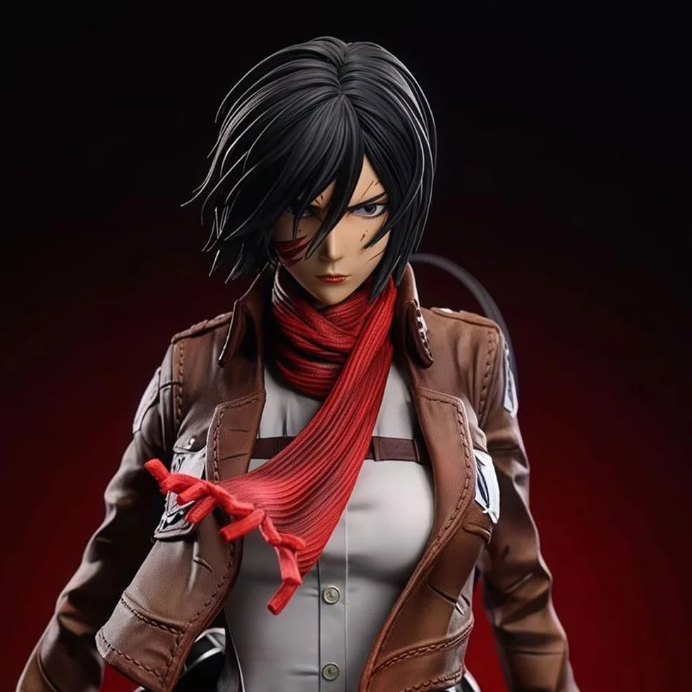 Zhongkaihua Figurka Levi, figurka Levi, podstawa, styl Ballte, 35 cm, kolekcjonerski model z PCW, statuetka do dekoracji domu, ozdoba dla dorosłych fanów