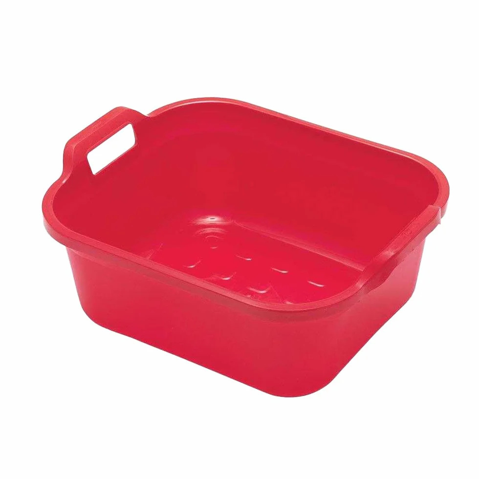 Addis miska do mycia 10 l czerwona 39 x 32 x 14 cm
